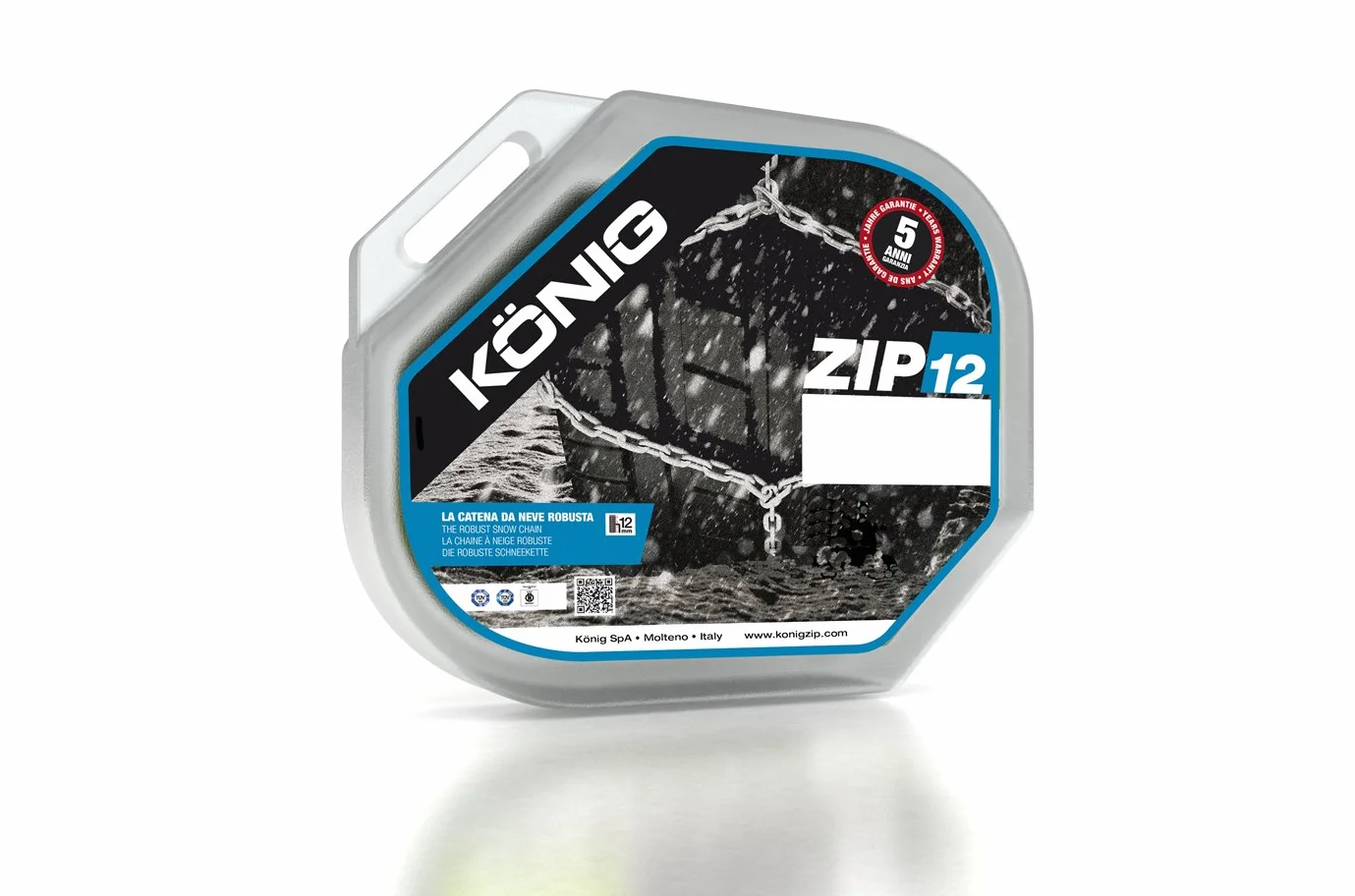 KÖNIG ZIP 12 080 - łańcuchy śniegowe