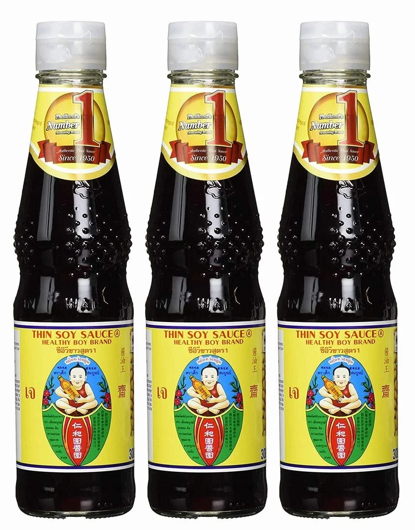 Healthy Boy Jasny sos sojowy 3 x 300 ml