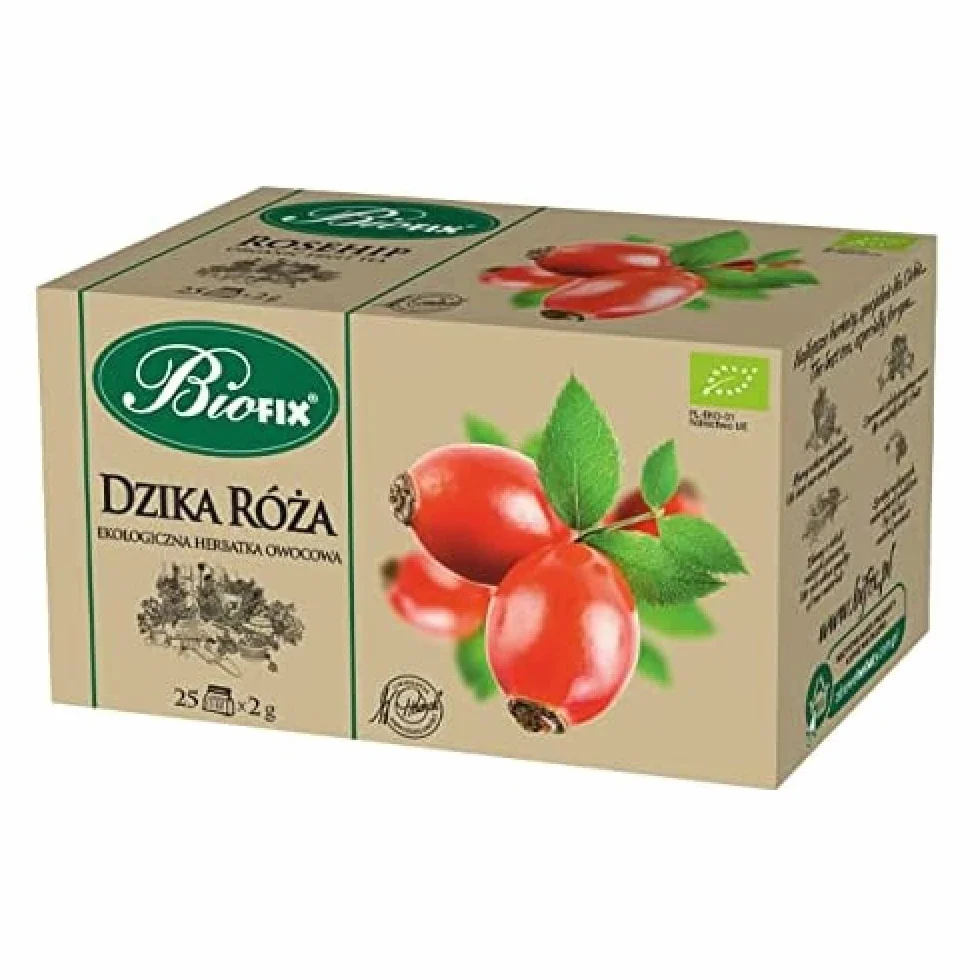Bifix Ekologiczna Herbata Owocowa Dzika Róża 25 sztuk