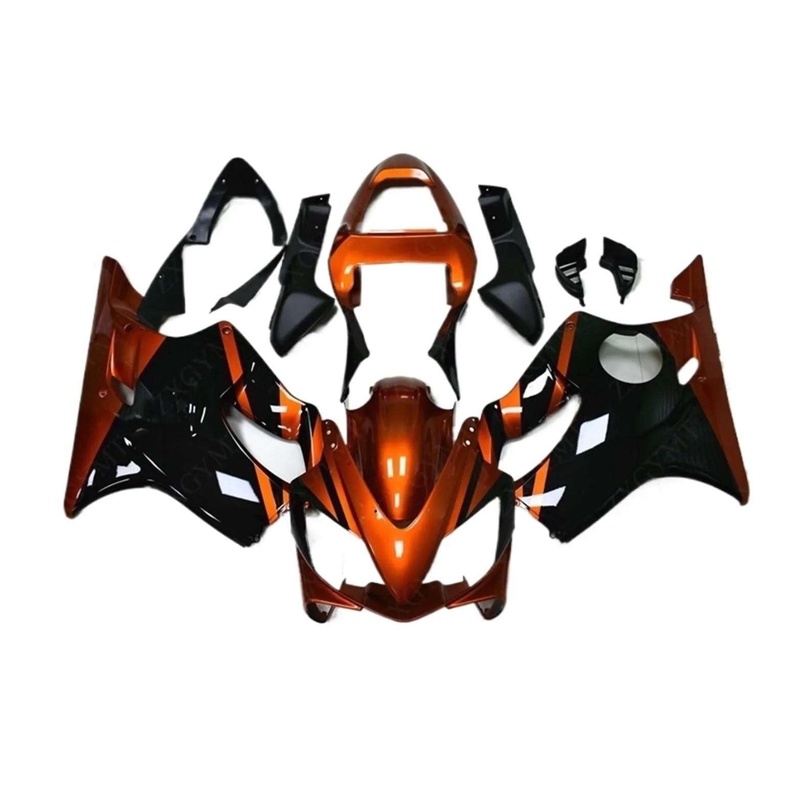 Zestaw owiewek motocyklowych Nadwozie CBR600F4i 2001-2003 Pomarańczowy Czerwony Czarny Zestawy karoserii CBR F4i 01 Owiewka CBR 600 02