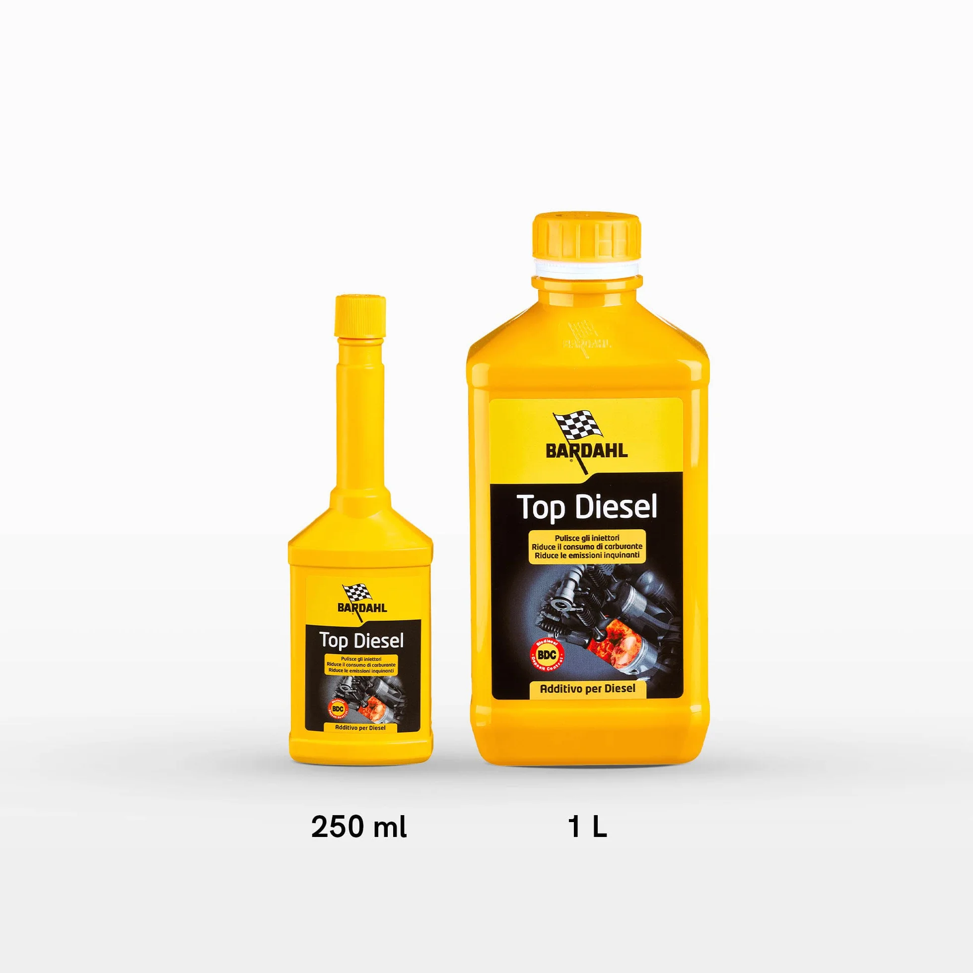 Bardahl Top Diesel Additive Treatment 250 ml środek czyszczący do wtryskiwaczy oleju napędowego.