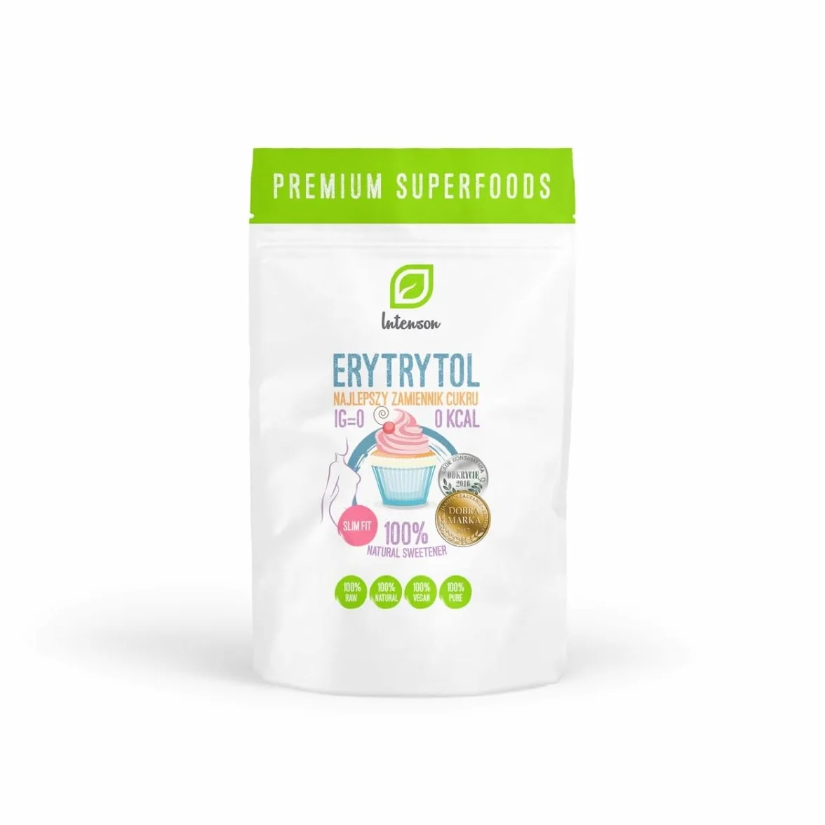 INTENSON Erytrytol słodzik stołowy 250g