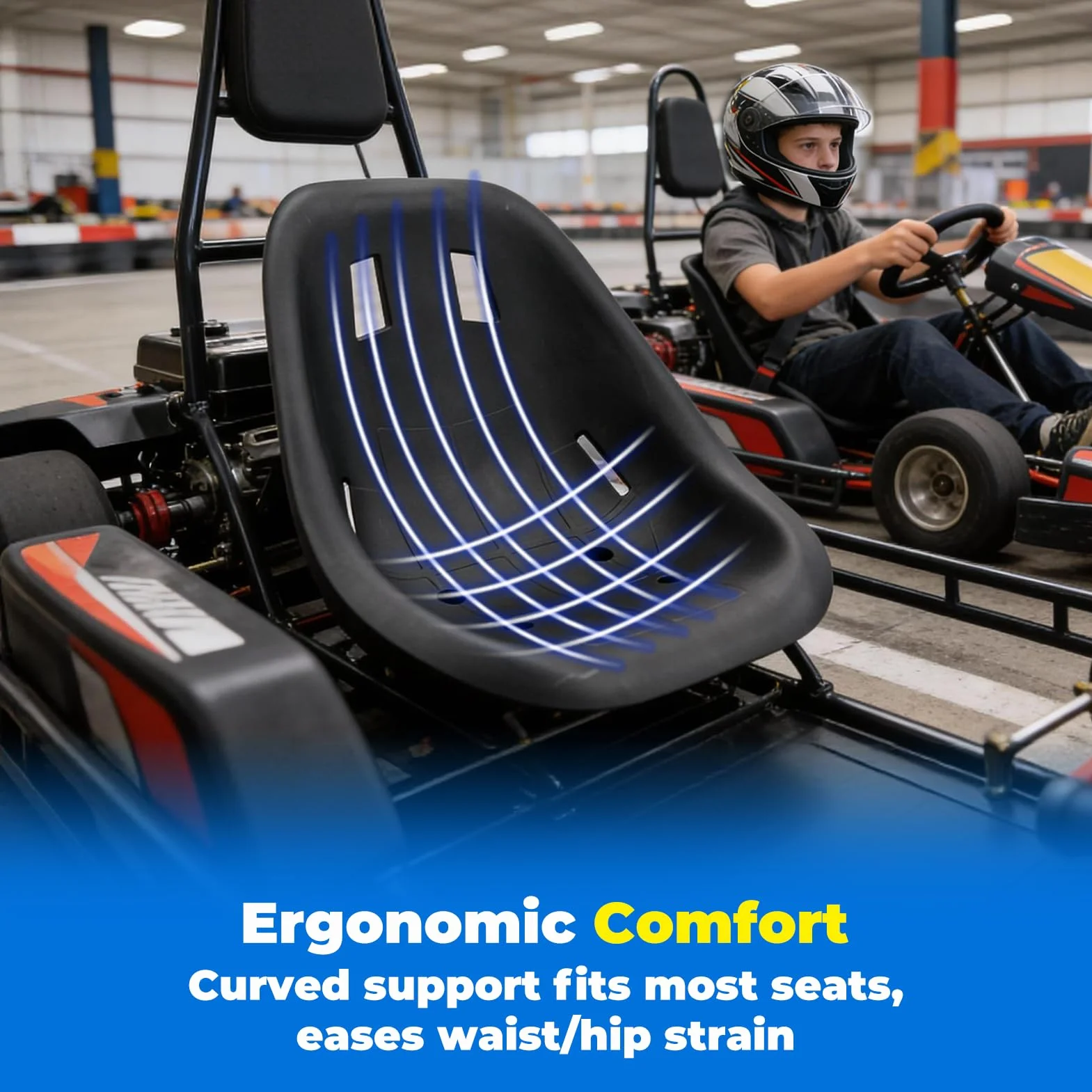 Fotel Gokartowy Do Gokartów Samochody Do Driftu Samochody Balansujące Duży Rozmiar Oparcia Fotela Samochodowego Siodełko Sprint Track Zestaw Siedzeń Wygodna, Ergonomiczna Konstrukcja
