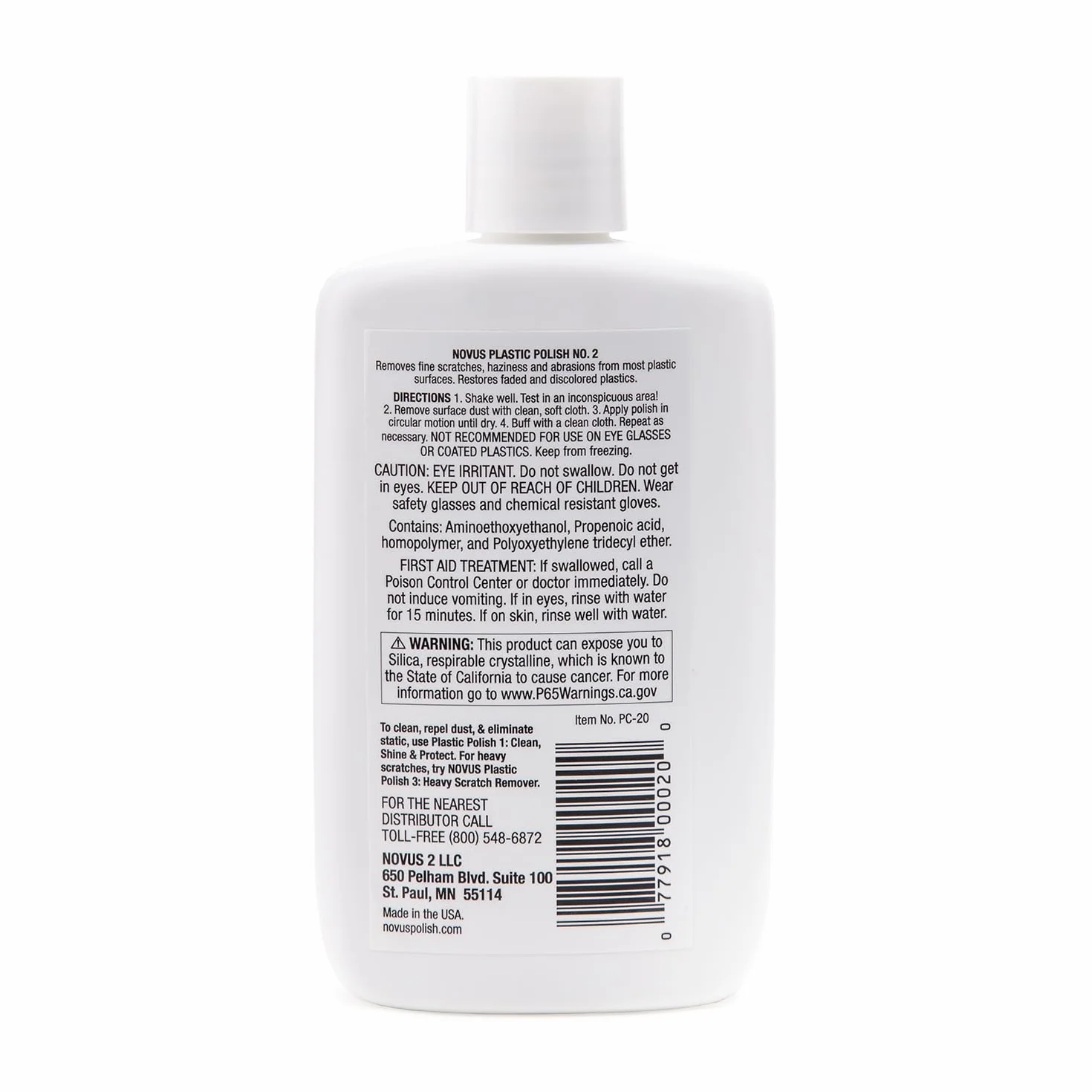 Novus Cienki 2 plastik środek do usuwania zadrapań 8 ml