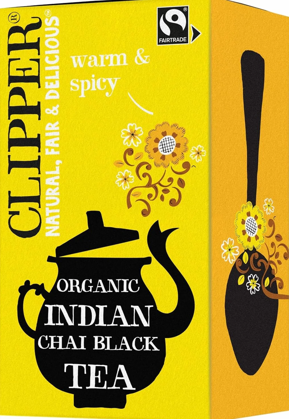 Clipper Organic Indian Chai Black Tea 20 torebek