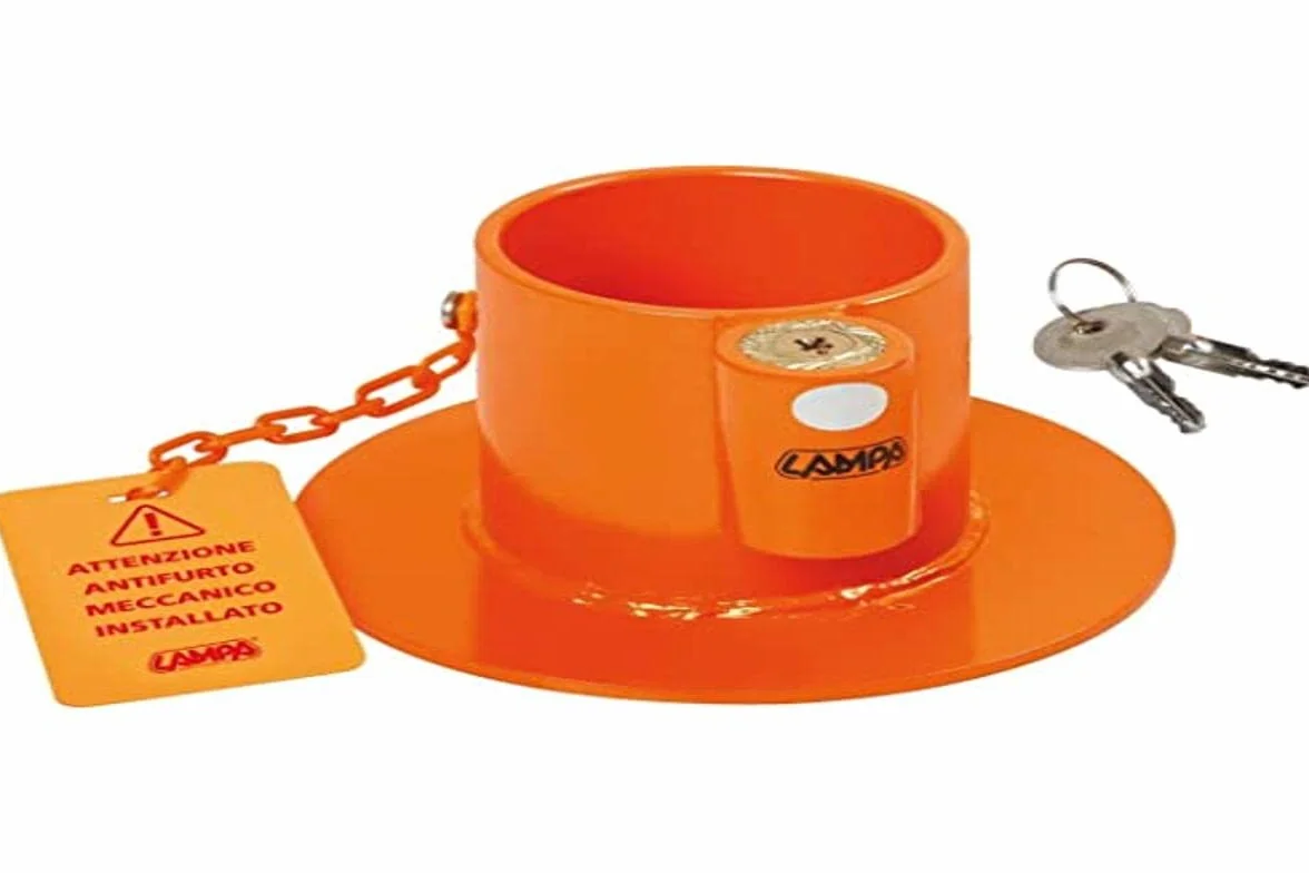 LAMPA 98703 Blokada mechaniczna do naczepy sprzęgła siodłowego