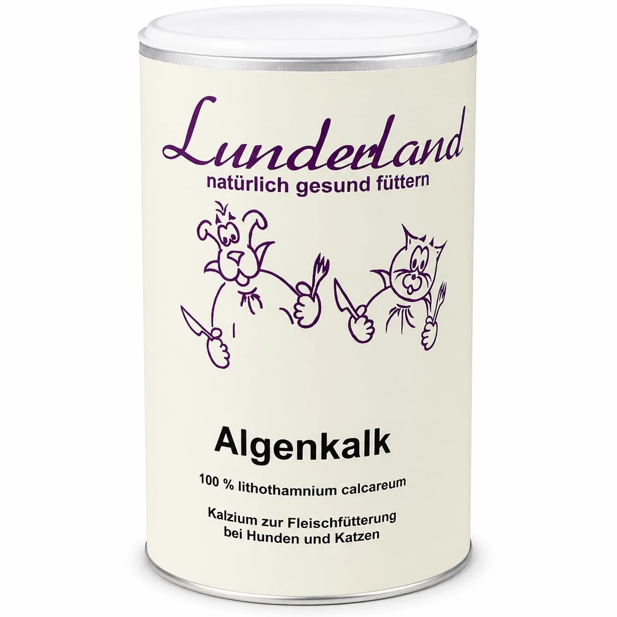 Lunderland - wapno z alg 700 g, 1 opakowanie (1 x 700 g)