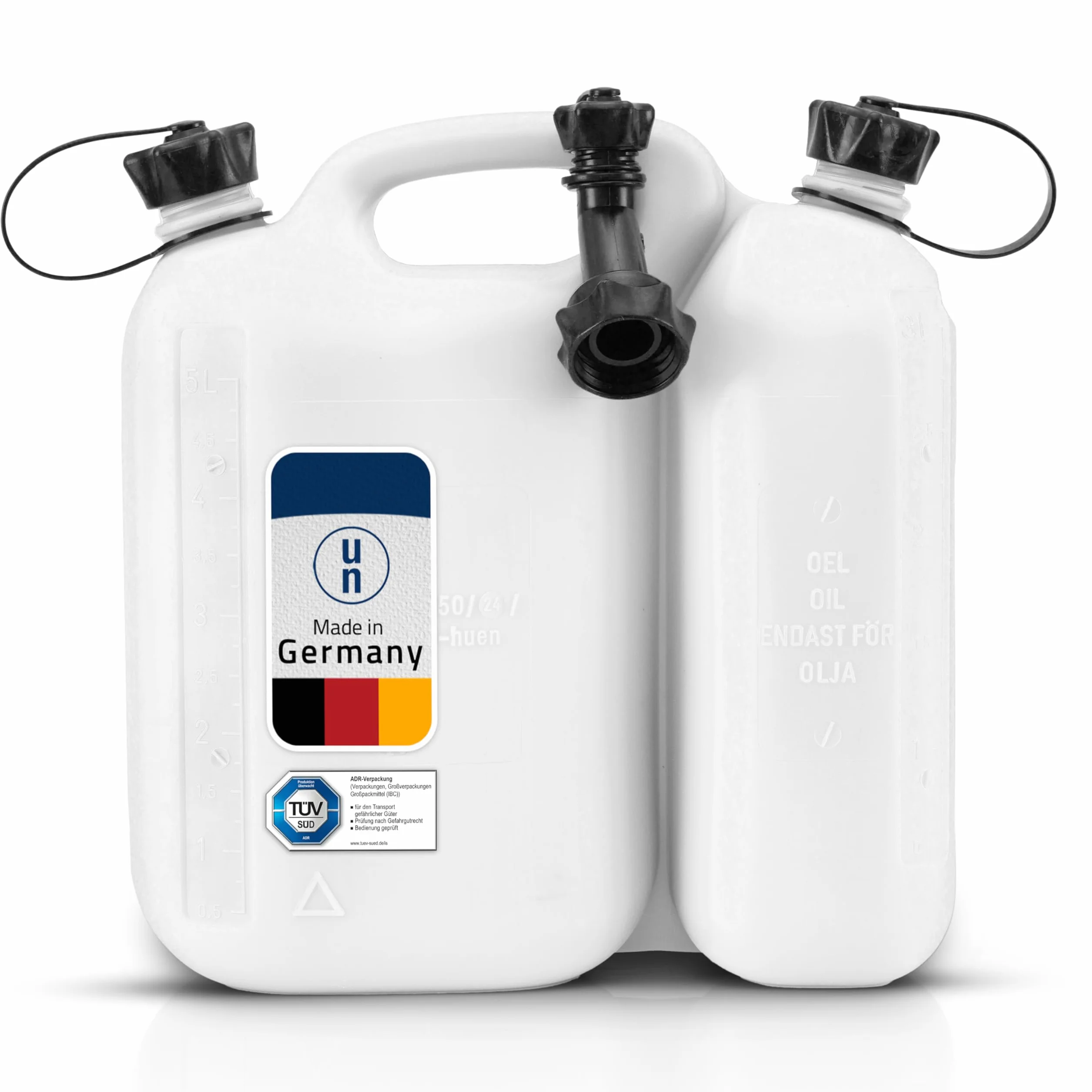 Hünersdorff Podwójny kanister ECO 5,5+3L na paliwo benzynę