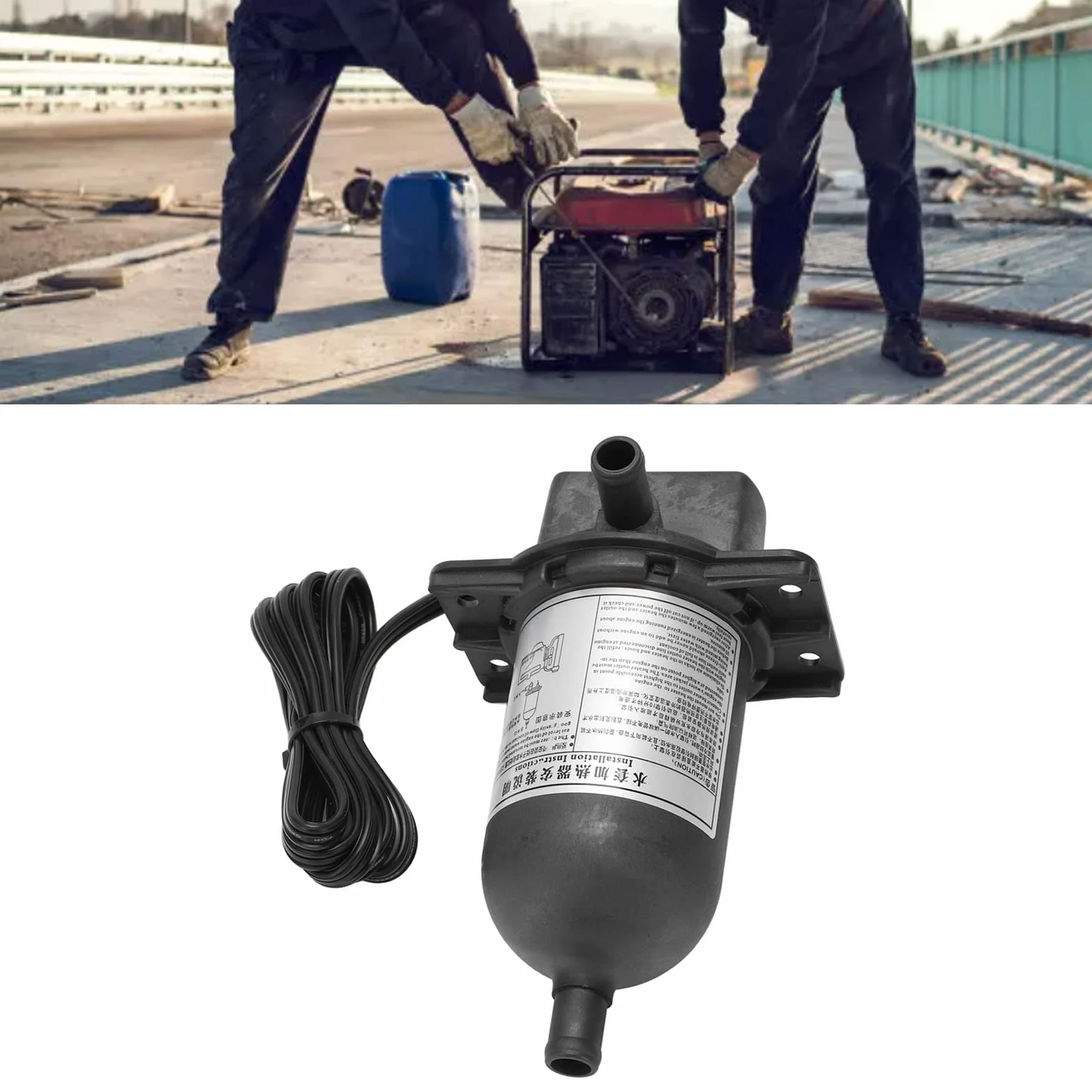 1500W Podgrzewacza Kurtki Silnikowej, Podgrzewnik Chłodziwa o Znamionowym Generatorze IP54, Uniwersalne Samo Krążenie (240V)