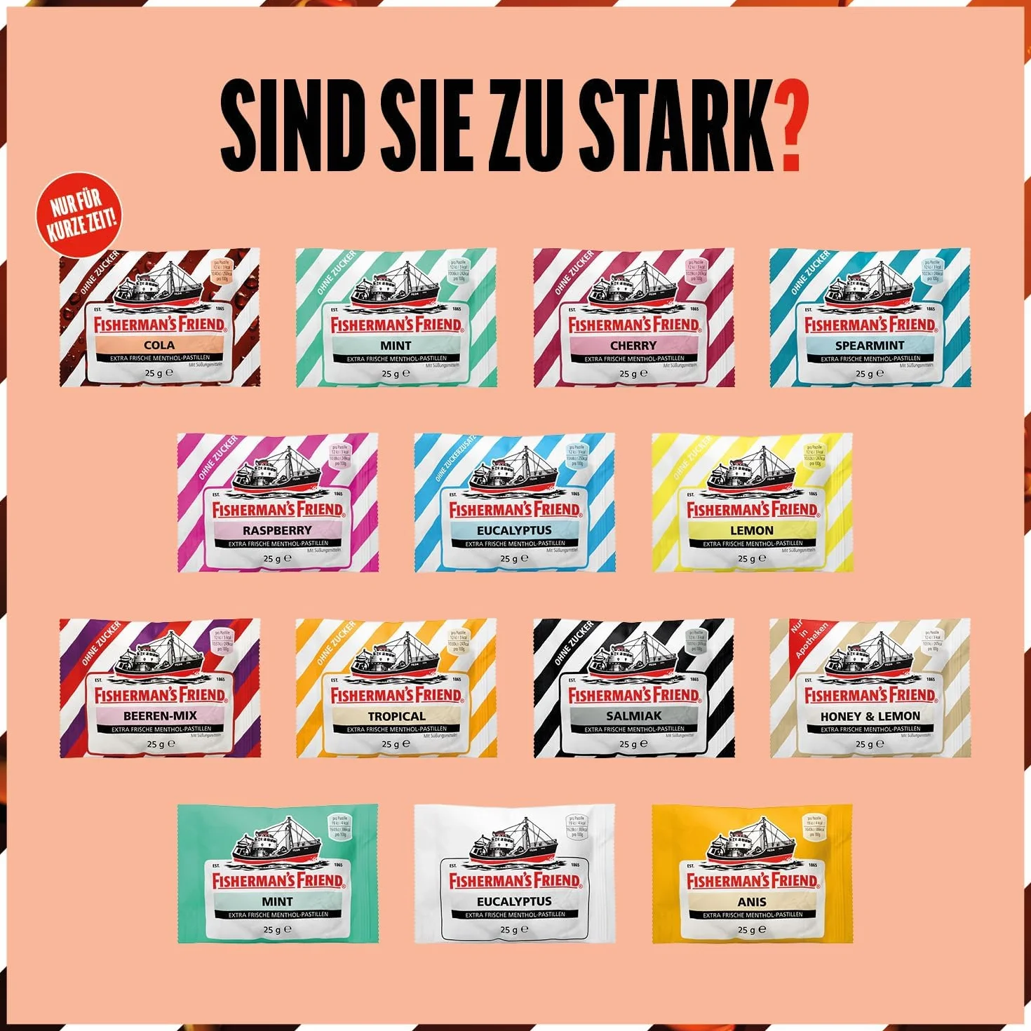 Fisherman's Friend Mięta Cukierki 3 x 25 g