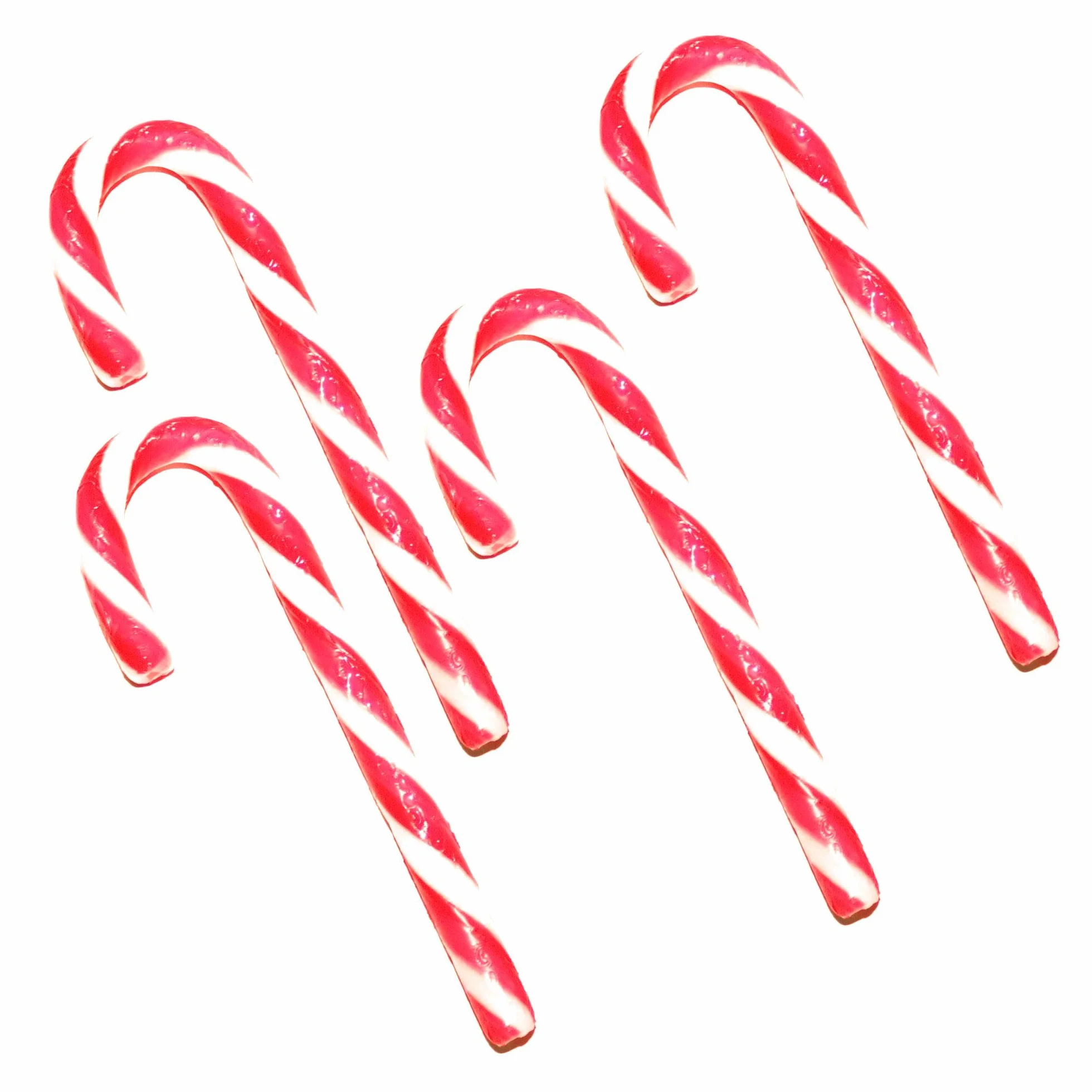 Becky´s 12 lasek cukrowych – Candy Canes – smak truskawkowy, czerwony biały – 12 sztuk, po 12 g