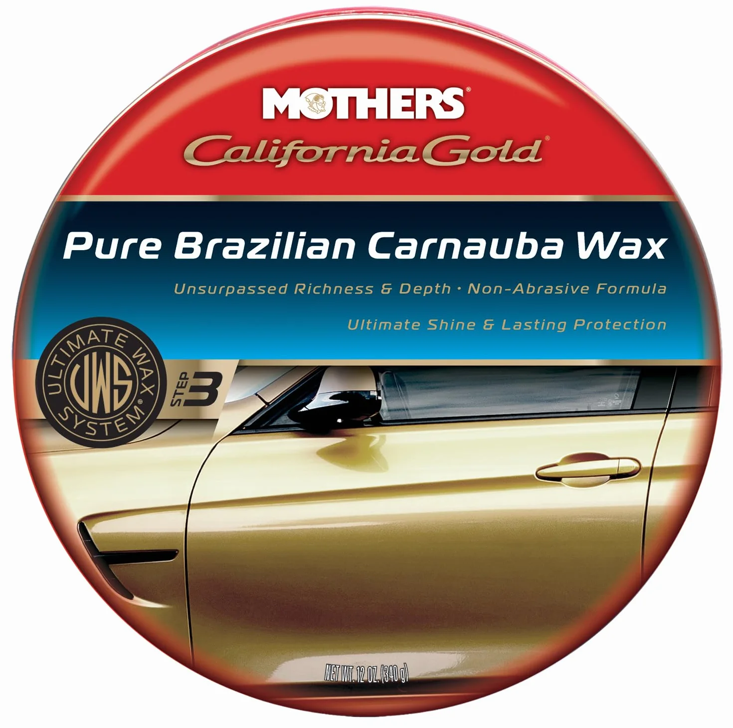 MATERS 05550 czysta brazylijska pasta wosk carnauba, kalifornijskie złoto