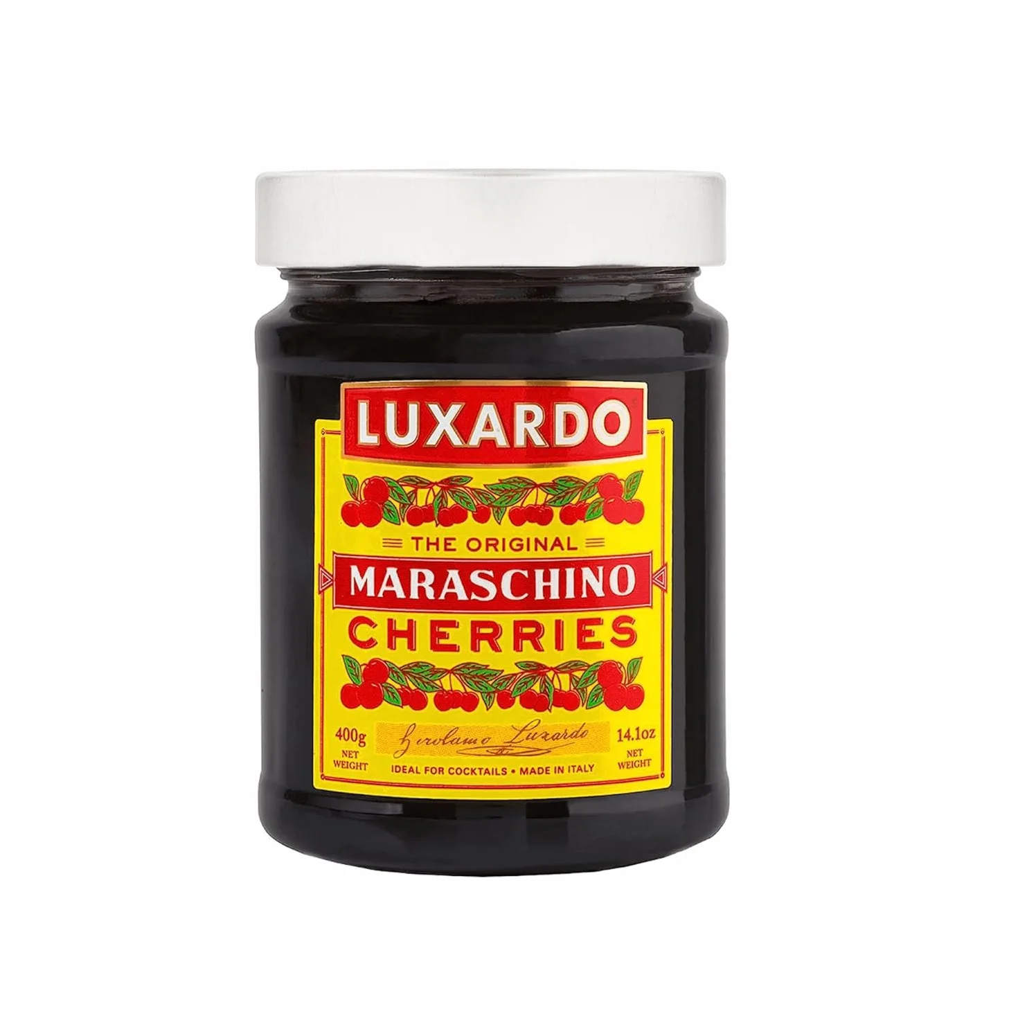 Luxardo Gourmet Maraschino Wiśnie - 400g Słoik 1 sztuka
