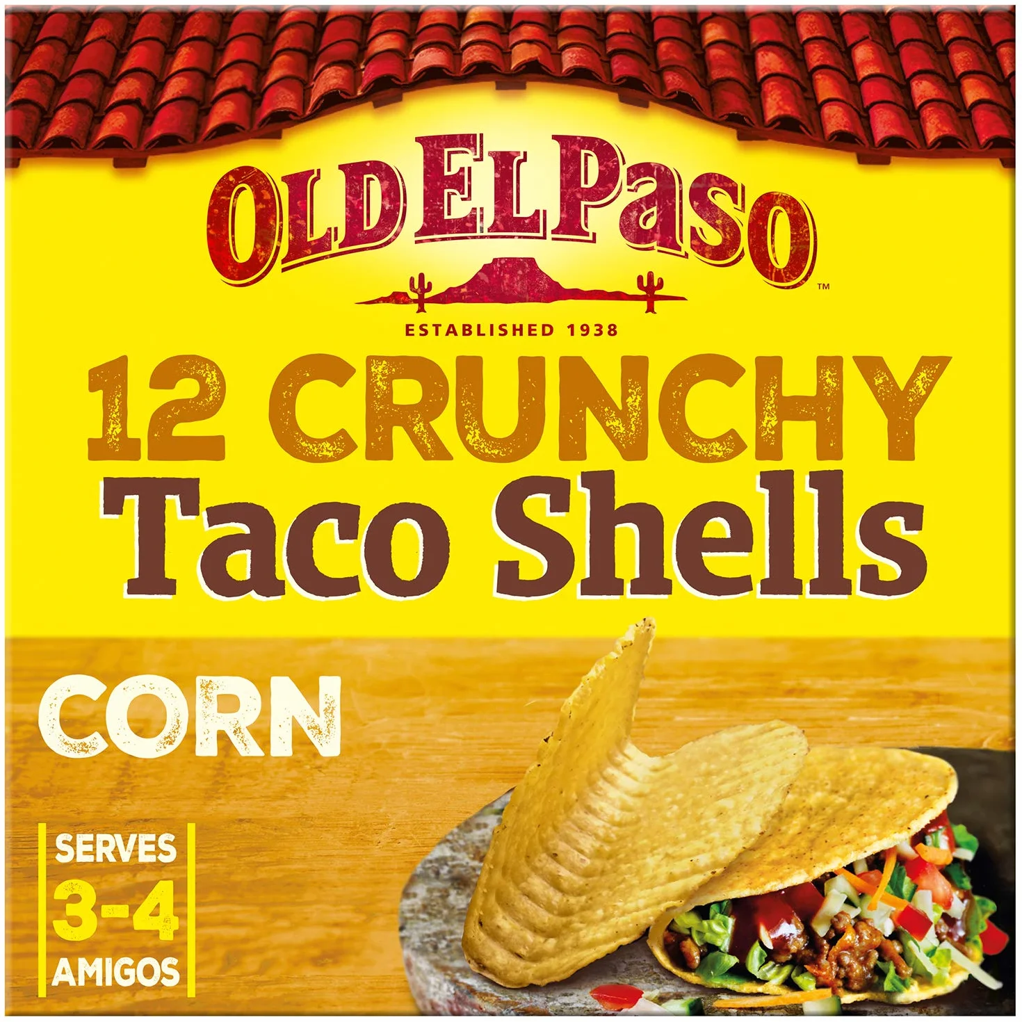 Old El Paso Taco Shells 156 g