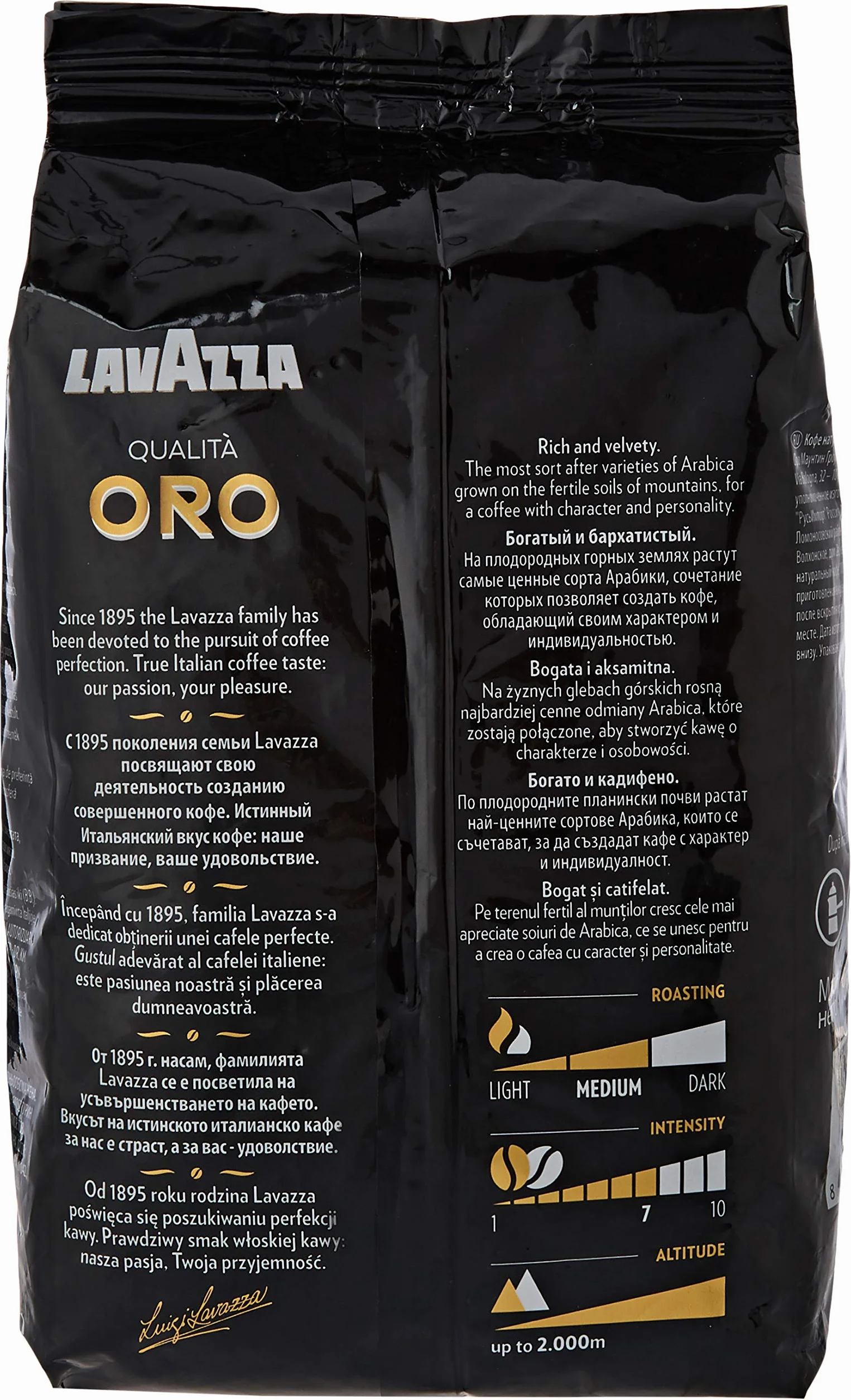 Lavazza Gold Mountain Grow Kawa Czarna