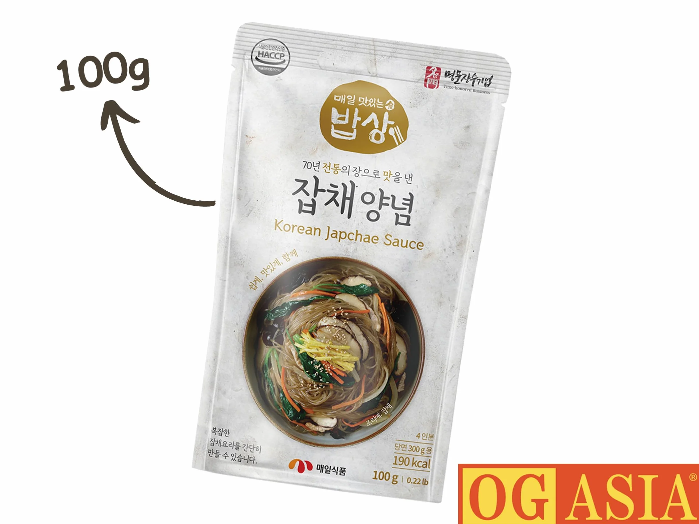 MAEIL FOOD Sos Japchae - koreański sos premium do szklanego makaronu - OG ASIA - 100 g