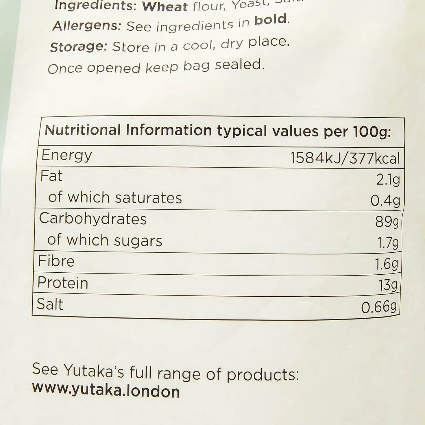 Yutaka Panko Japońskie Marzenie Chleba 1 kg