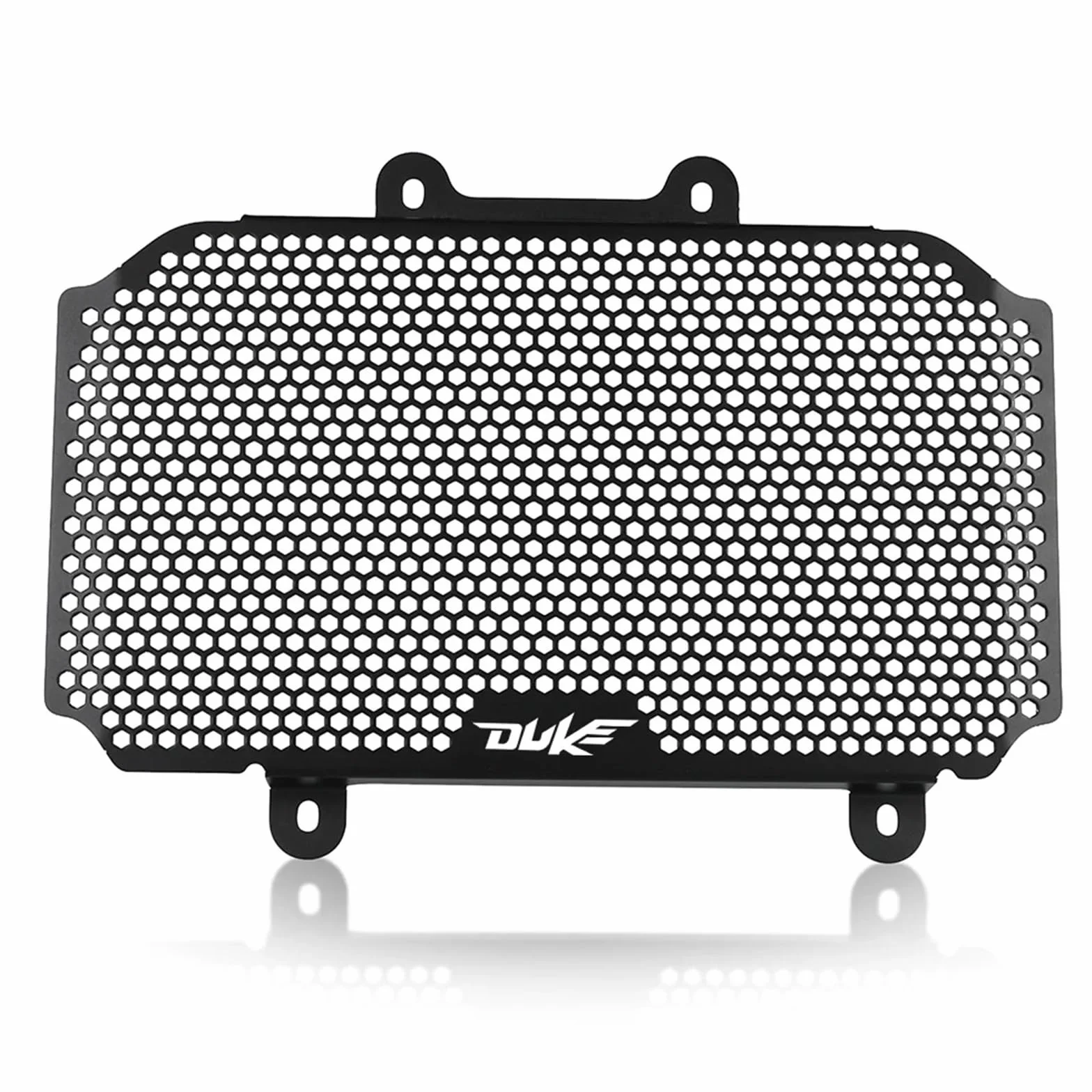 REZIN Fit For Duke 125 200 250 390 DUKE 2011 2012 2013 2014 2015 2016 Motorcycle Radiator Grille Gril Guard Cover Protector Accessories Akcesoria do stylizacji (Size : DUKE LOGO)