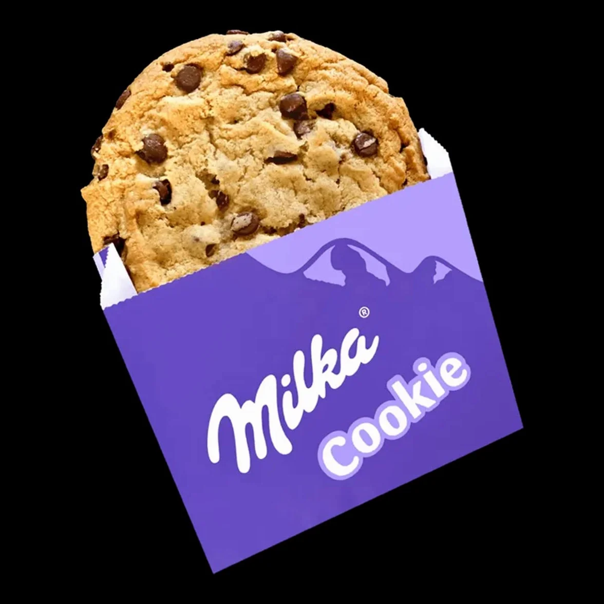 Milka XL Cookies Nuts Ciastka z kawałkami czekolady mlecznej i orzechami 184 g