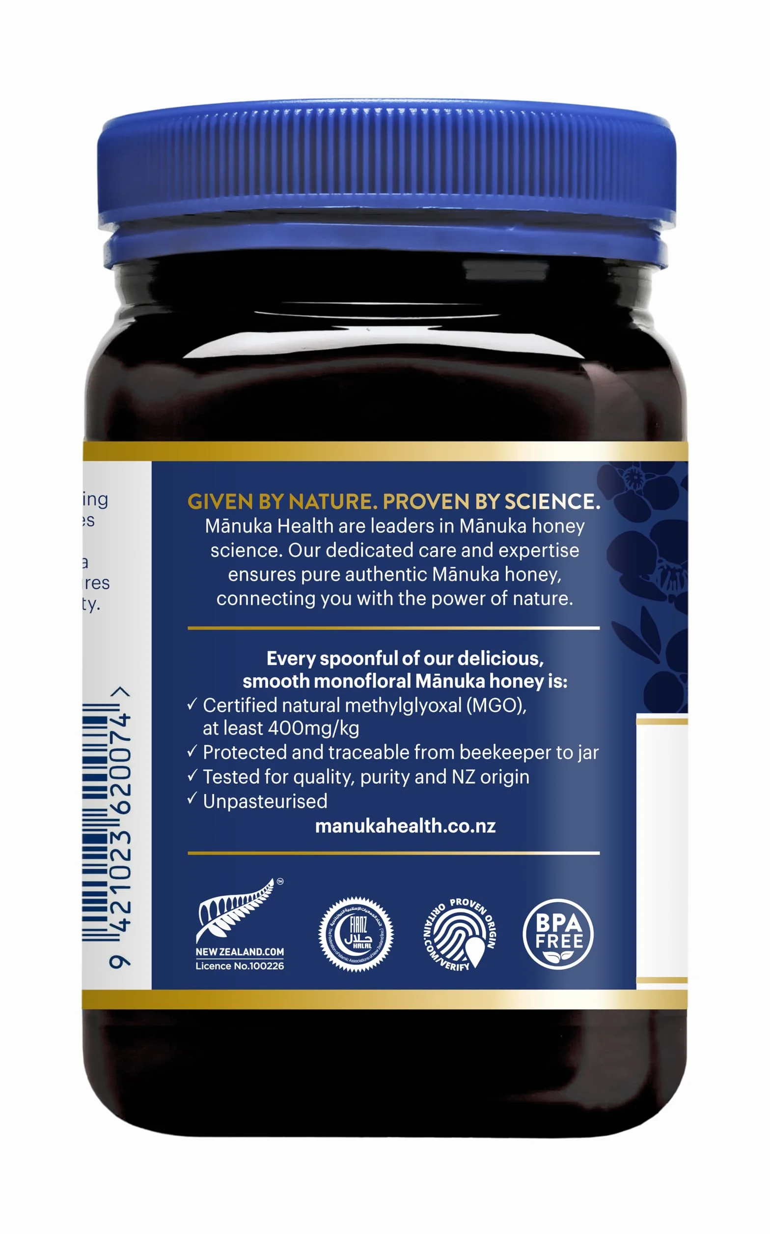 Manuka Health Mgo 400+ Miód Manuka, 500 g