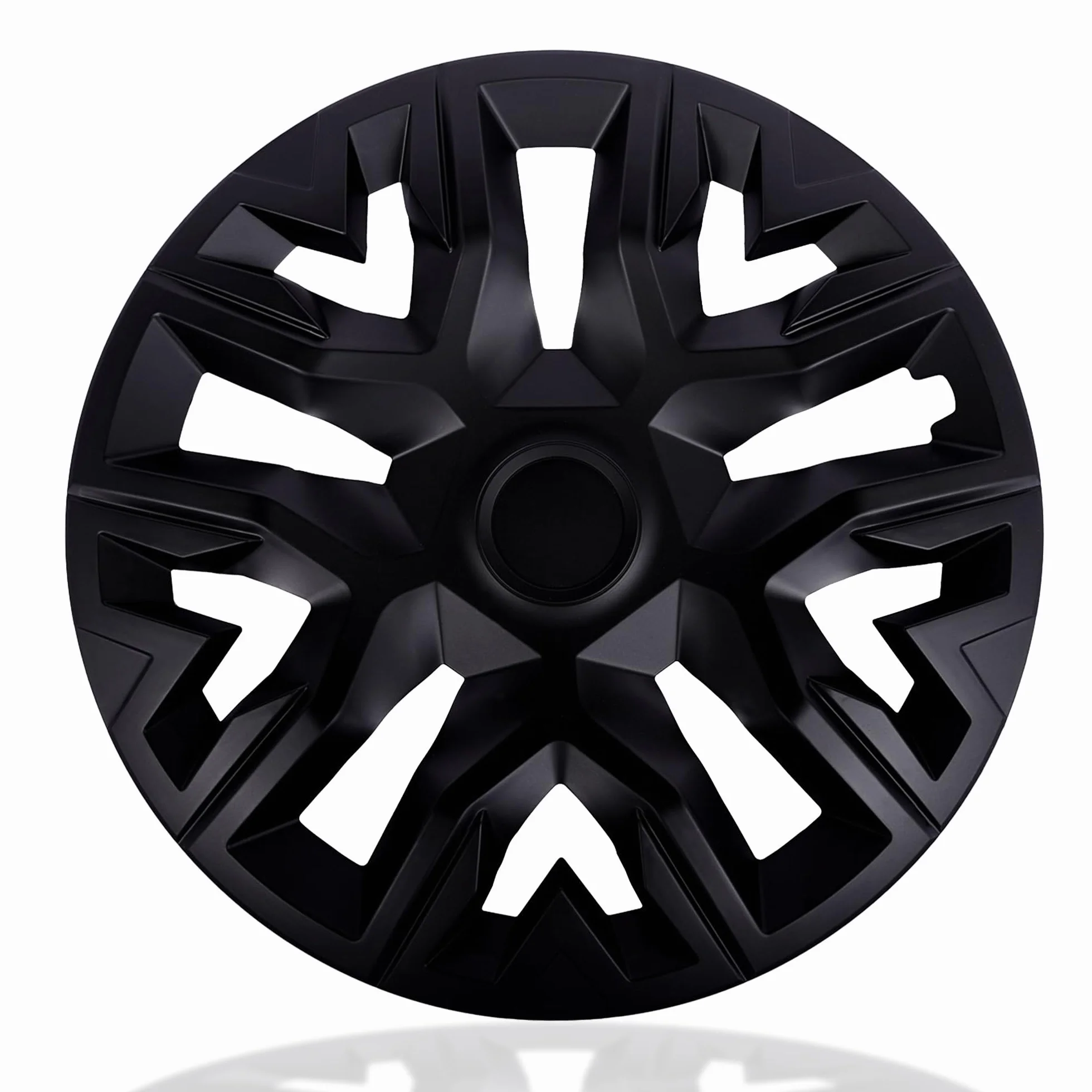 Kołpaki uniwersalne 16'' NRM The Best 4 sztuki (Czarny mat, 16")