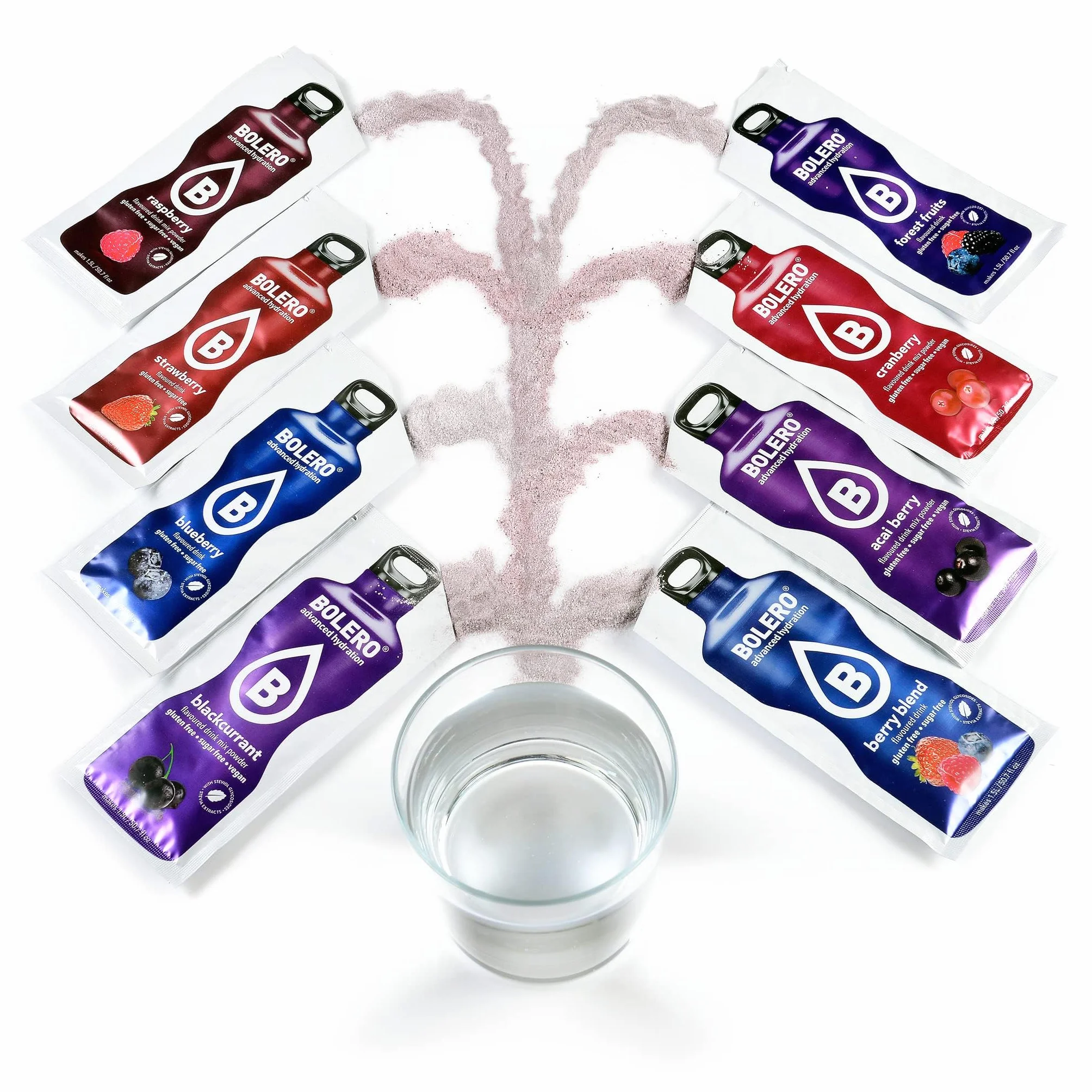 Bolero BERRY MIX 24x9g napój w proszku bez cukru słodzony stewią dla diabetyków