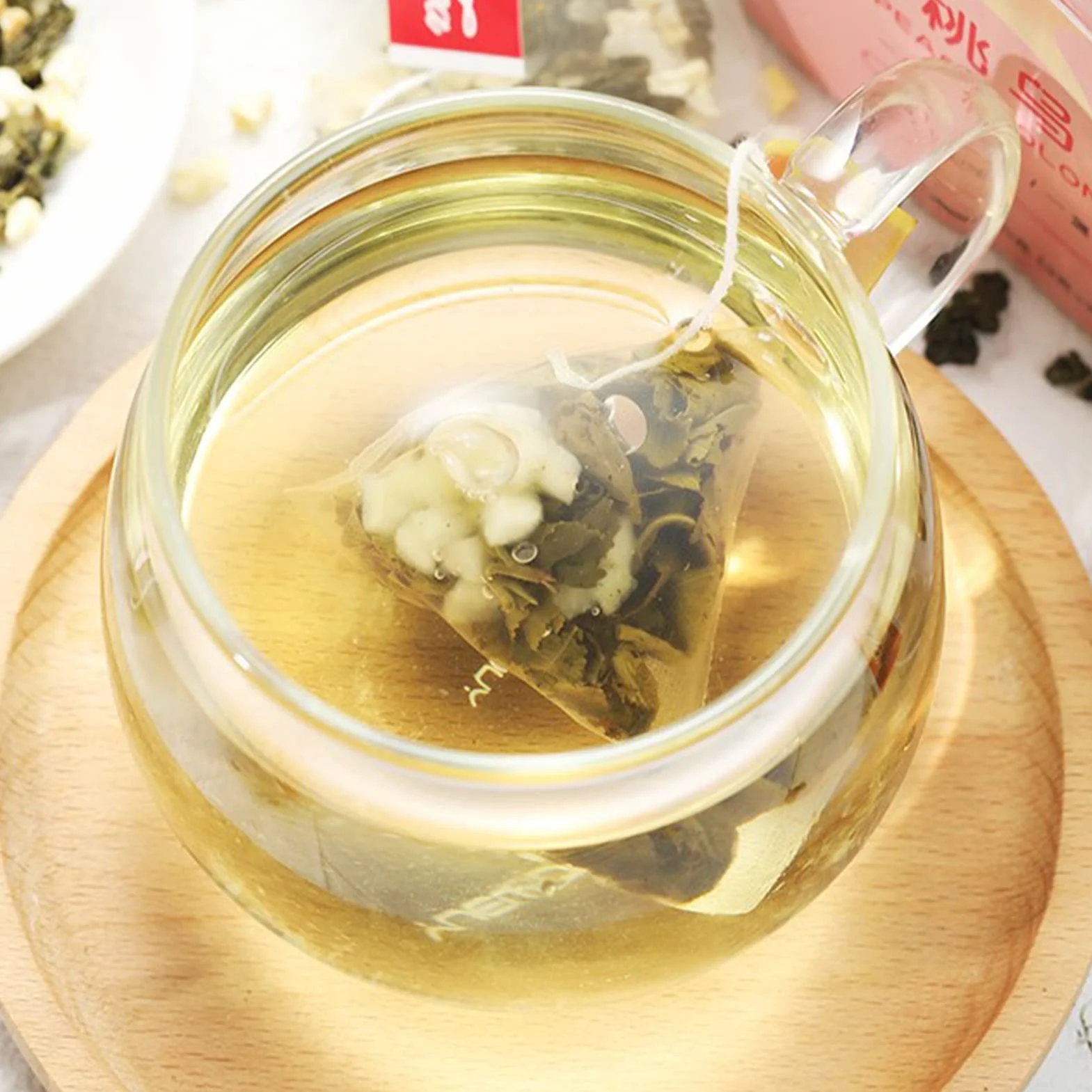Brzoskwiniowa Herbata Oolong 20 Liczeń Naturalne Suszone Owoce 60g