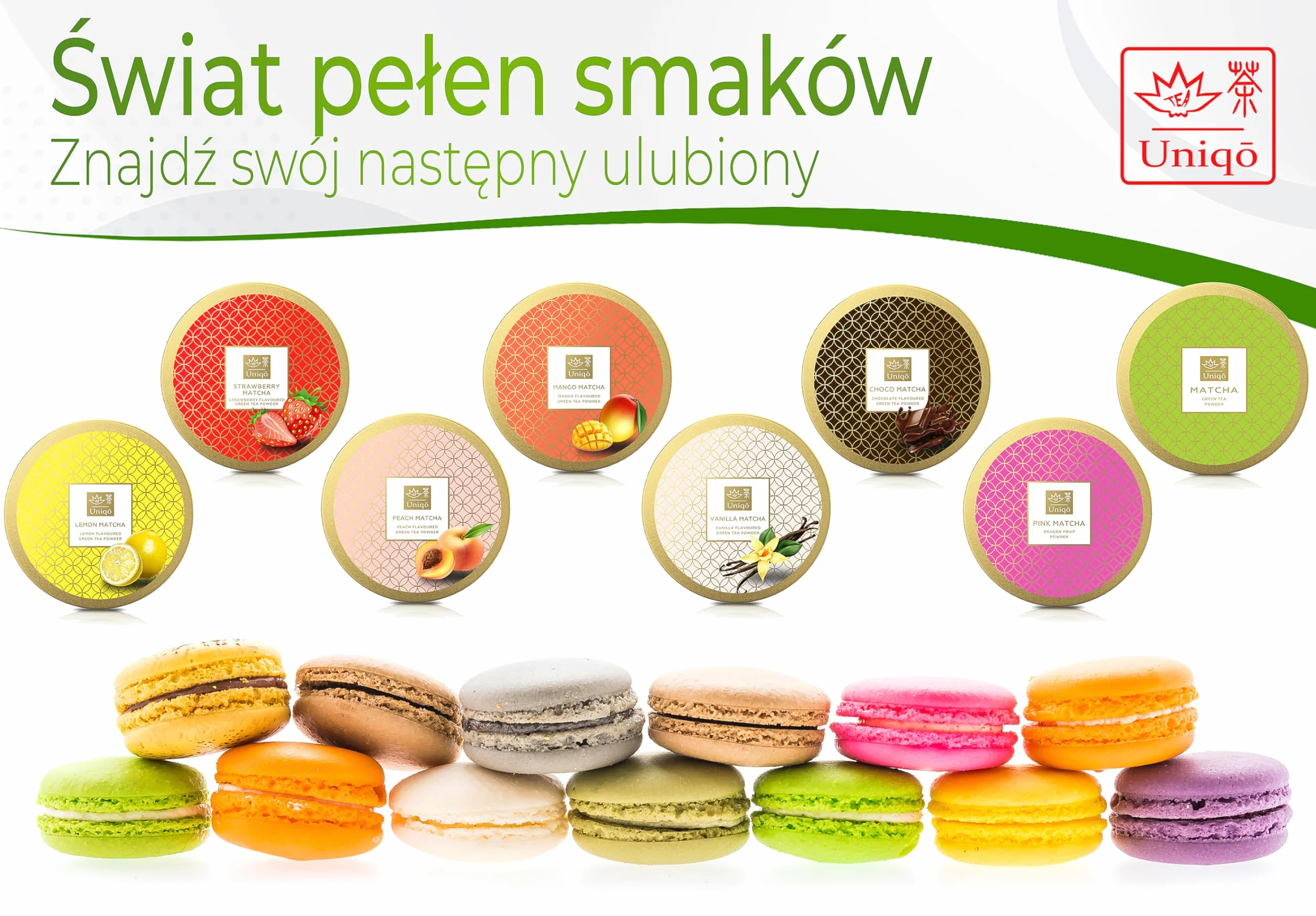 Tea Uniqo Pink Matcha – matcha w proszku ze smoczego owocu (pitai), opakowanie 200 g
