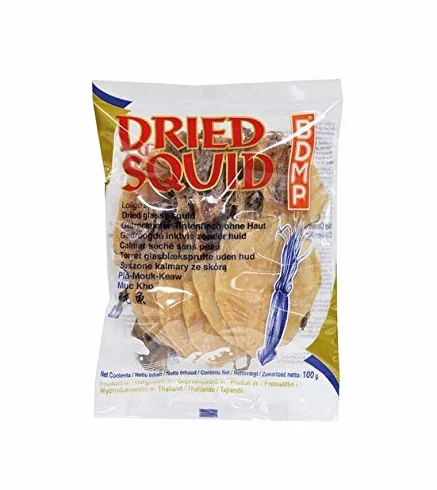 Squid Suszone słoiki ośmiornica bez skóry 100 g