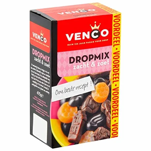 Venco słodka lukrecja | mieszanka lukrecji Soft & Sweet Value Pack | waga całkowita 475 g