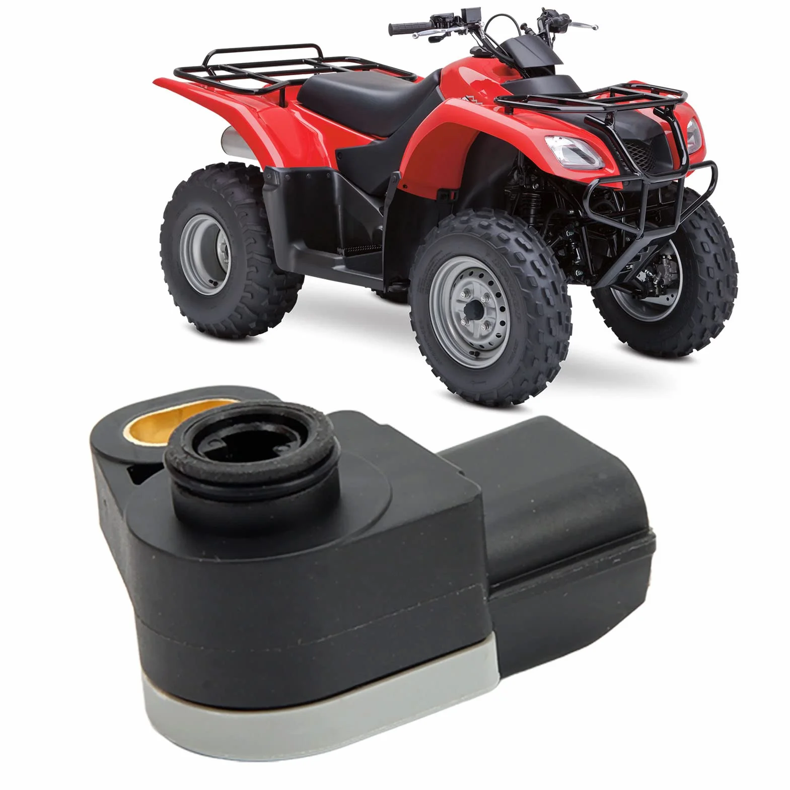 Czujnik, Czujnik Położenia Przepustnicy 21176 0001 ABS UTV Akcesoria do Zarządzania Silnikiem Wymiana Pozycjonowania Przepustnicy Pasuje do KFX450R KX250F Ninja