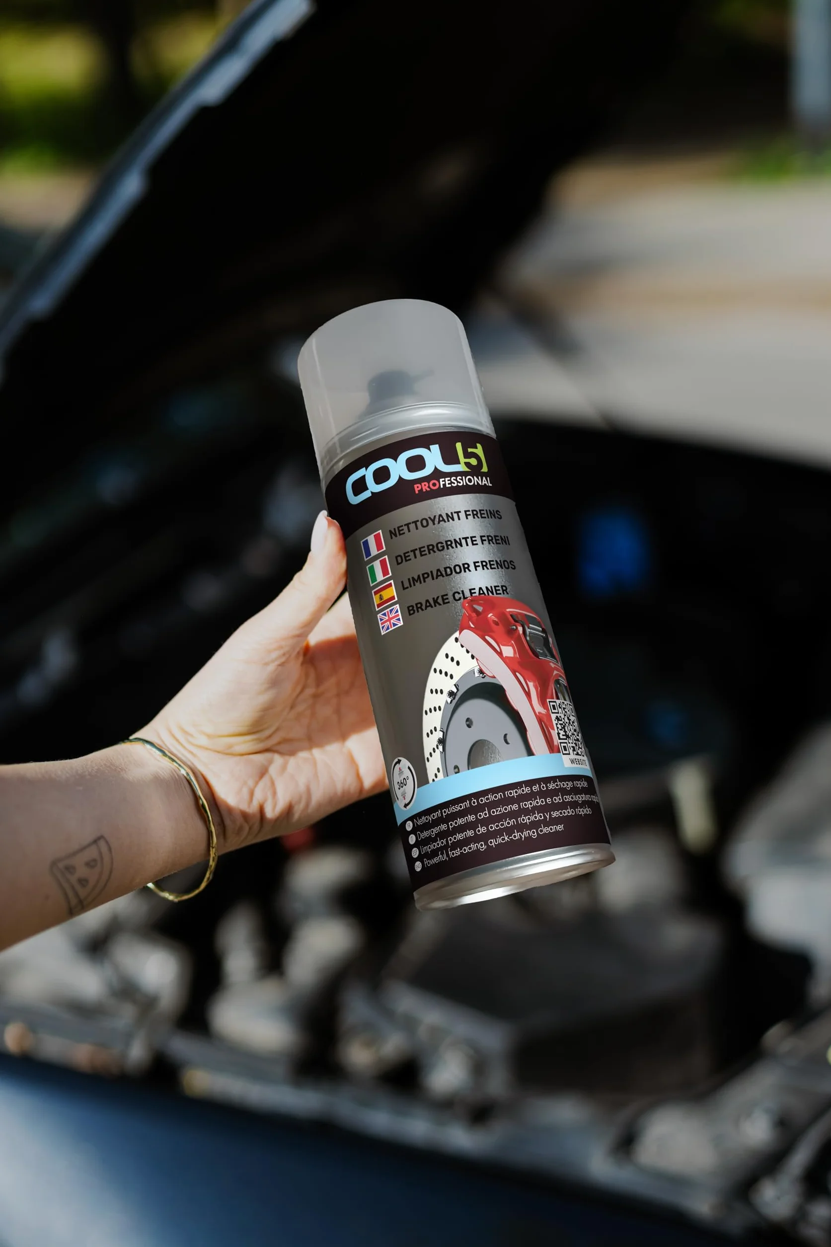 Brake Cleaner Spray 600 ml – Środek do czyszczenia hamulców