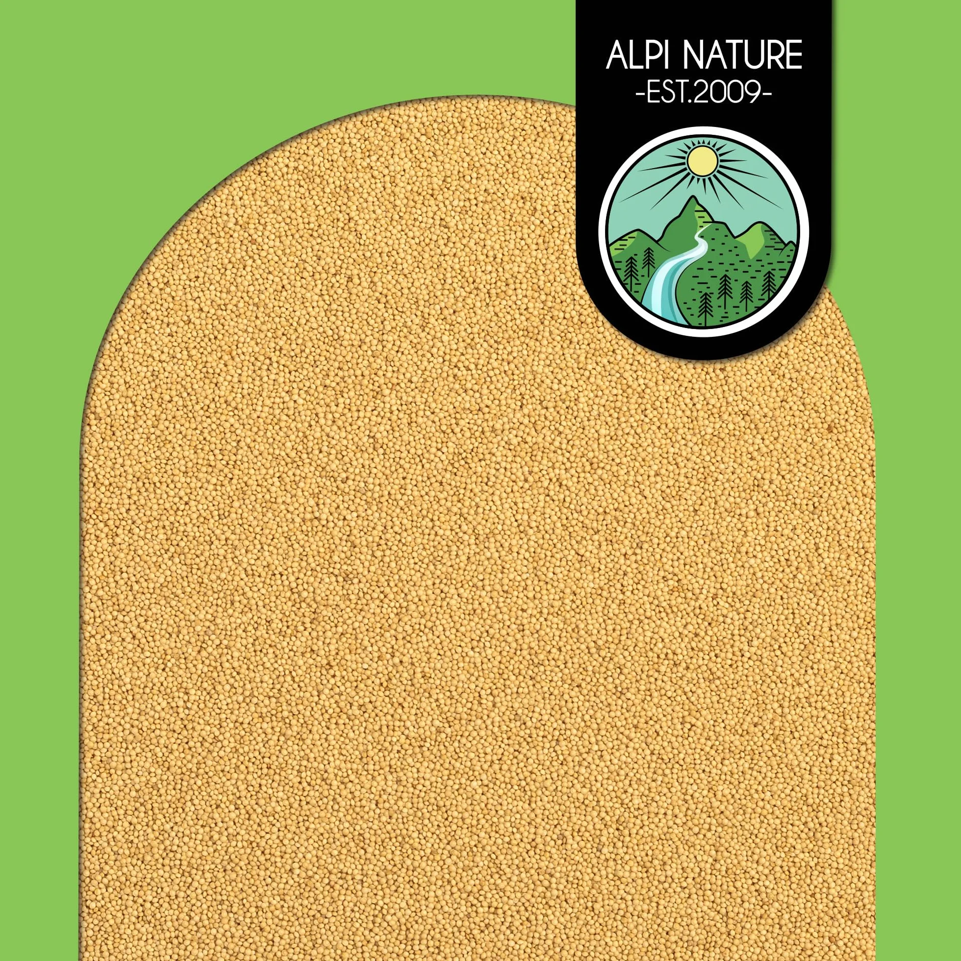 Alpi Nature Ziarno Amarantusa 500g Całe Surowe Nasiona Bezglutenowe