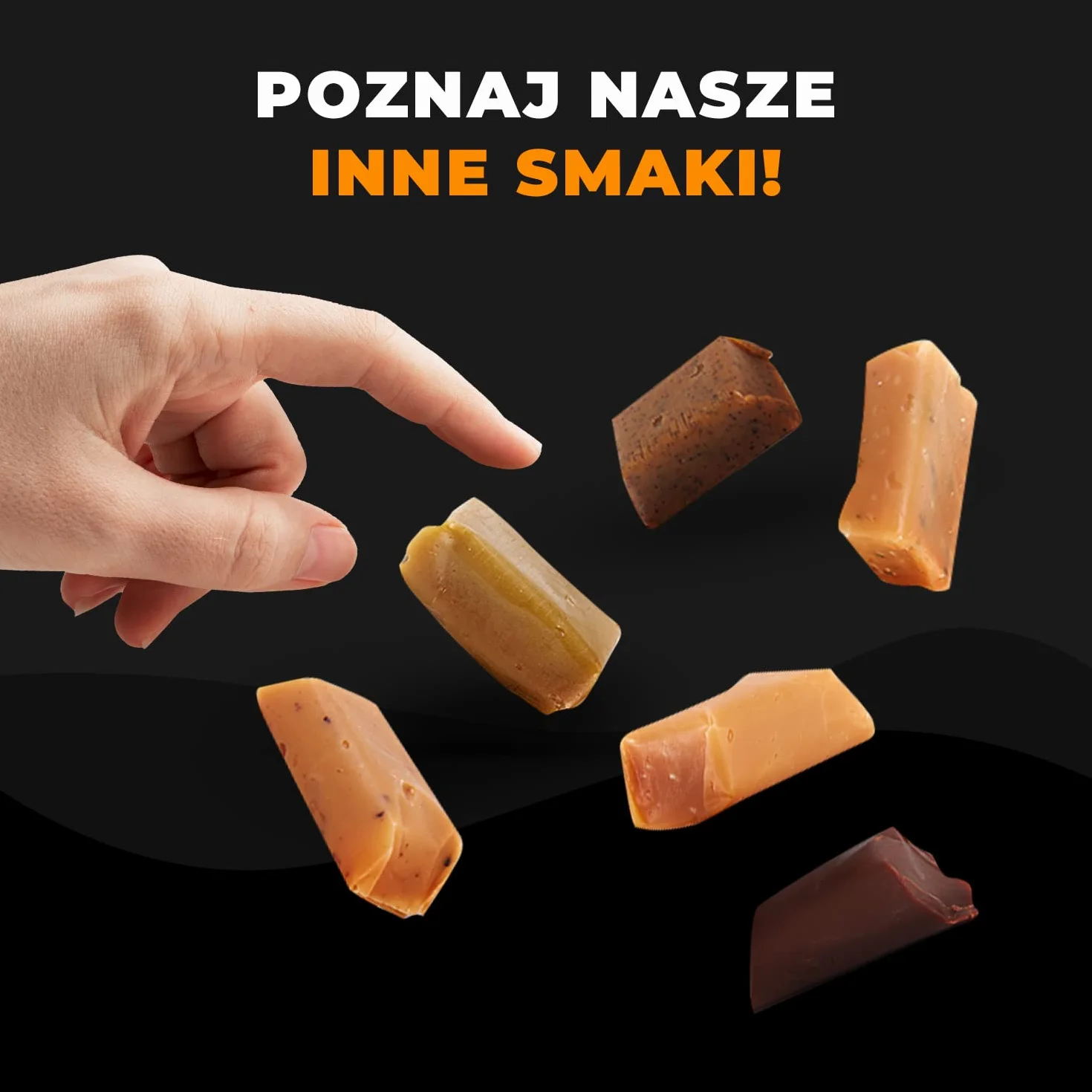 Krówkomania Cukierki Krówki Smak Mix Duże Opakowanie 2,7 kg