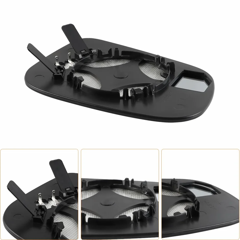 SENZEAL Szkło Lusterka Wstecznego Podgrzewane Strona Kierowcy do Volvo C30 C70 2010-2013 S40 S60 S80 V40 V50 V60 V70 Jaguar XE XF XJ 30716479 (Lewa Strona)