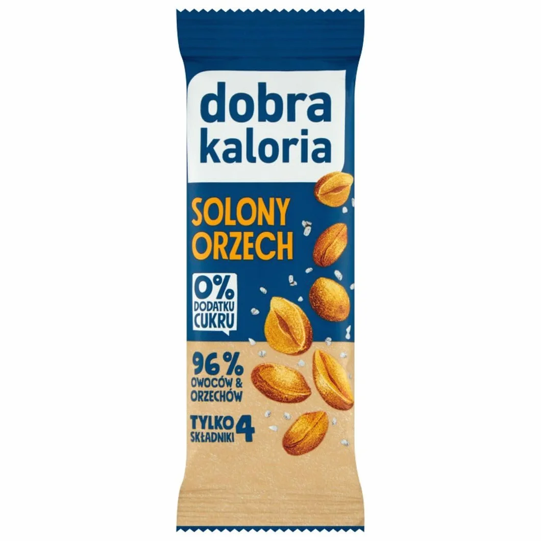 KUBARA Baton Solony Orzech Daktyle Dobra Kaloria 35g