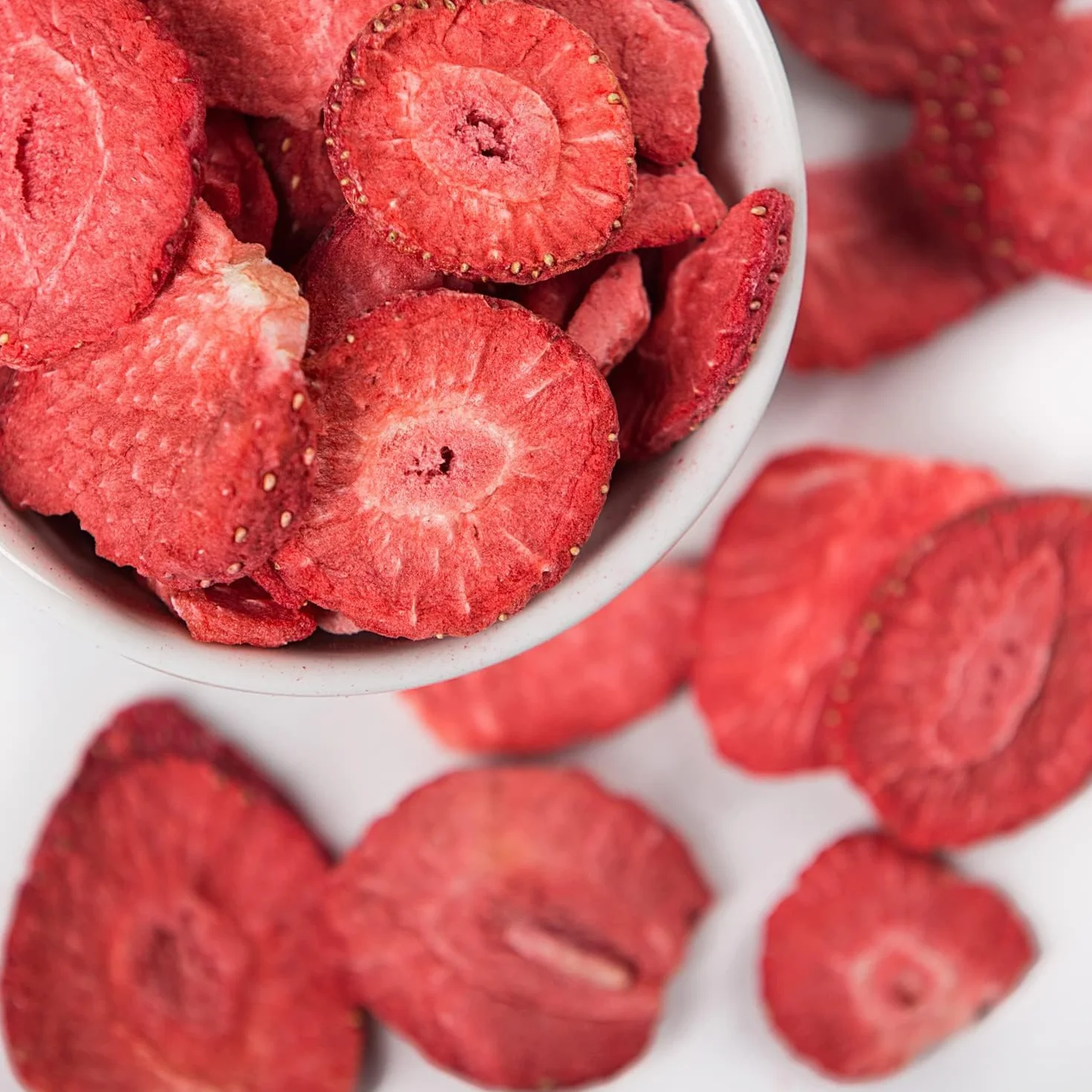 Seba Garden Liofilizowane truskawki premium 100 g | Smaczne śródziemnomorskie truskawki bez GMO i wegańskie