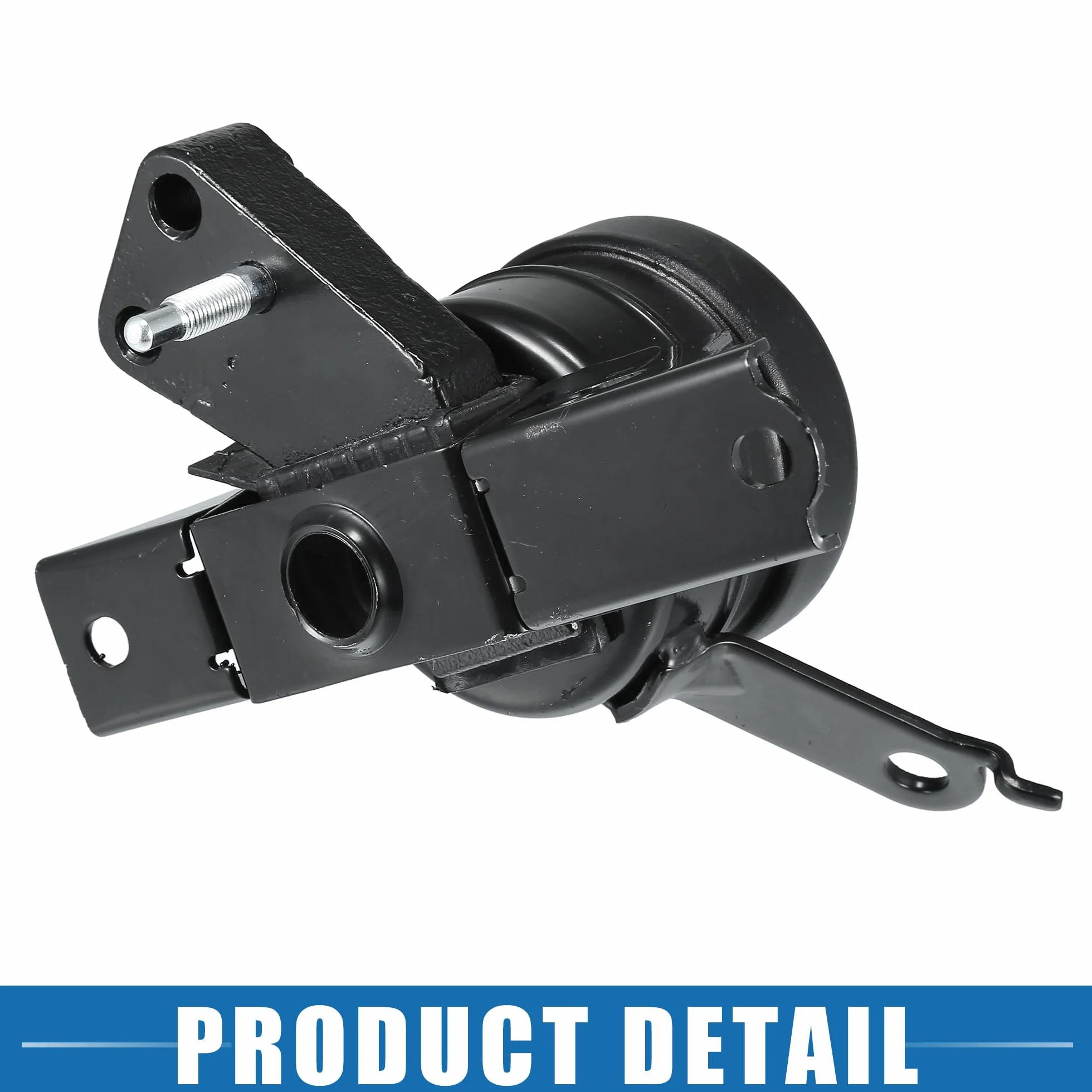 A ABSOPRO Uchwyt silnika do Toyota Yaris 1,5 l 2006-2018 1 szt | Numer OE 1230521220, pozycja po prawej stronie, materiał: żelazo, kolor czarny, wymiary 13 x 21,6 cm