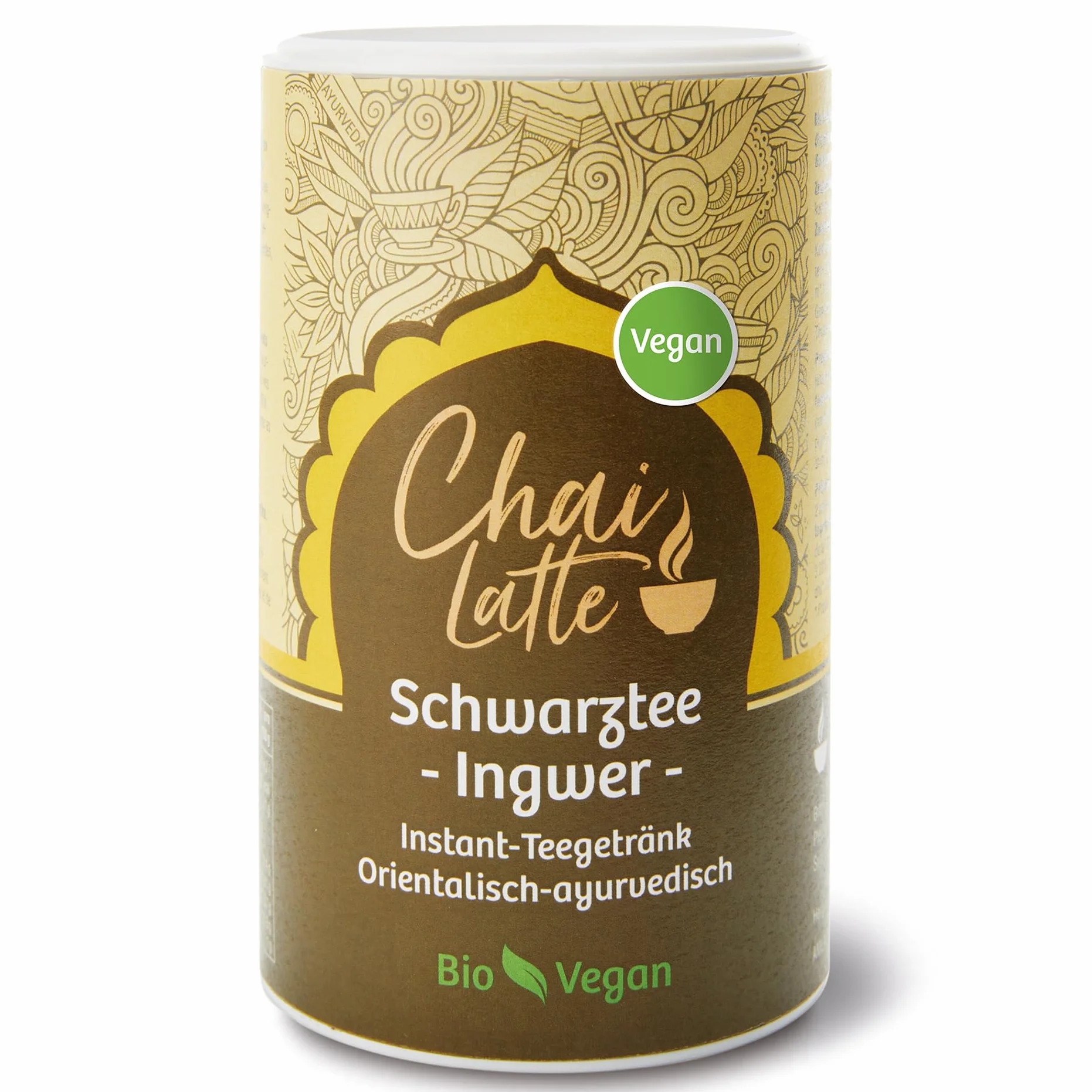 Ekologiczny Chai Latte bio herbata czarno-imbir napój w proszku 220 g