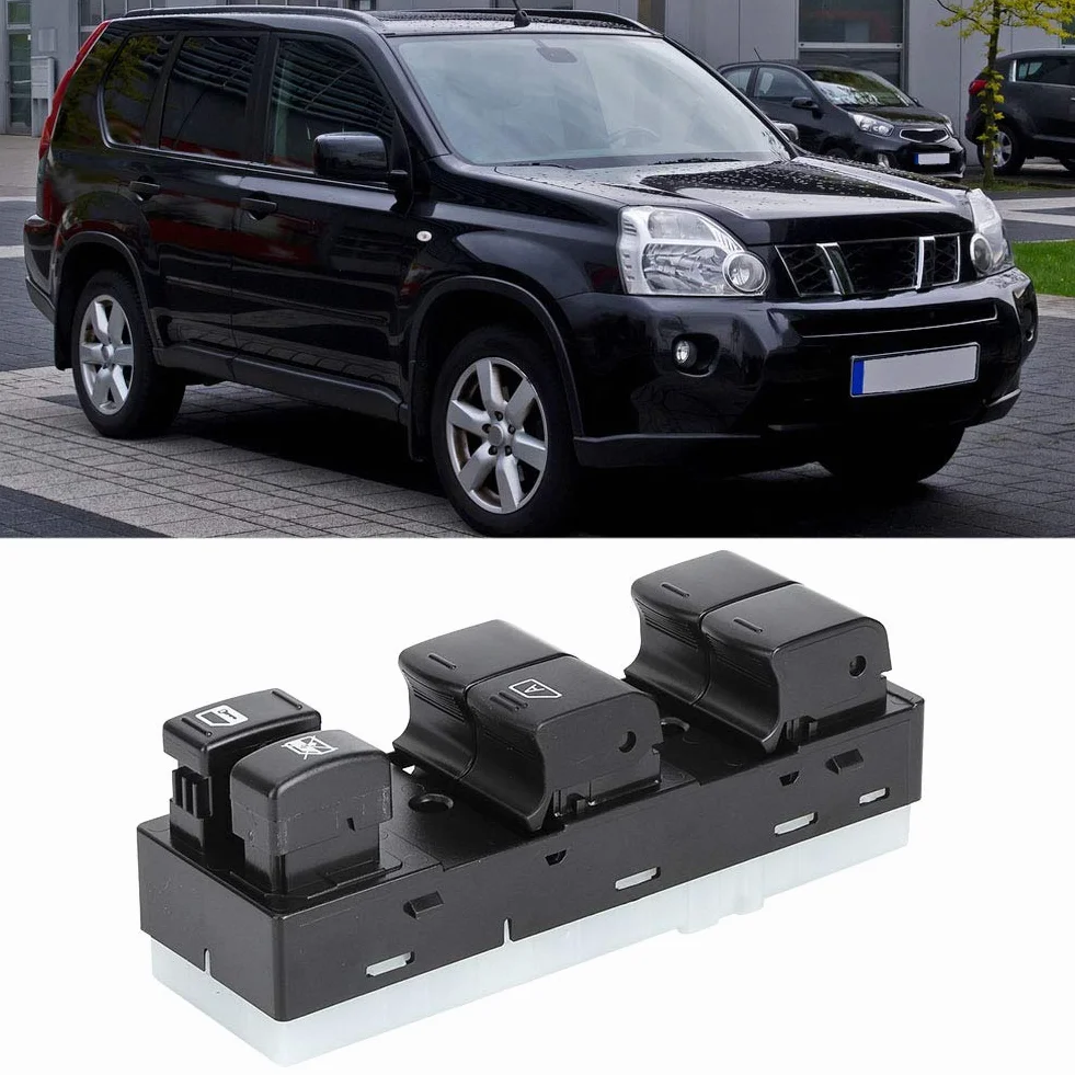 Przełącznik Podnośnika Szyby Dla X-Trail 2 T31, Przełącznik Podnośnika Szyby Po Stronie Kierowcy Po Stronie Kierowcy Przedni Lewy Przełącznik Głównego Podnośnika Szyby Wymiana Przełącznika Sterowania