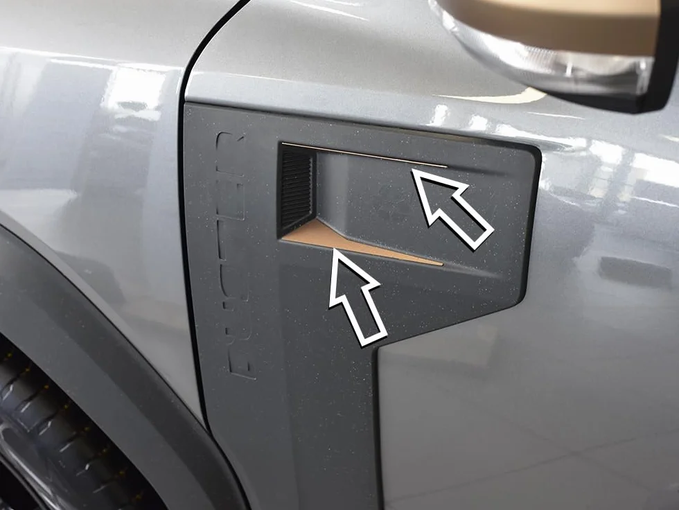Stalowa osłona do Dacia Duster III 3 (P1310) zewnętrzna styl miedziany brązowy 4 szt. Inox