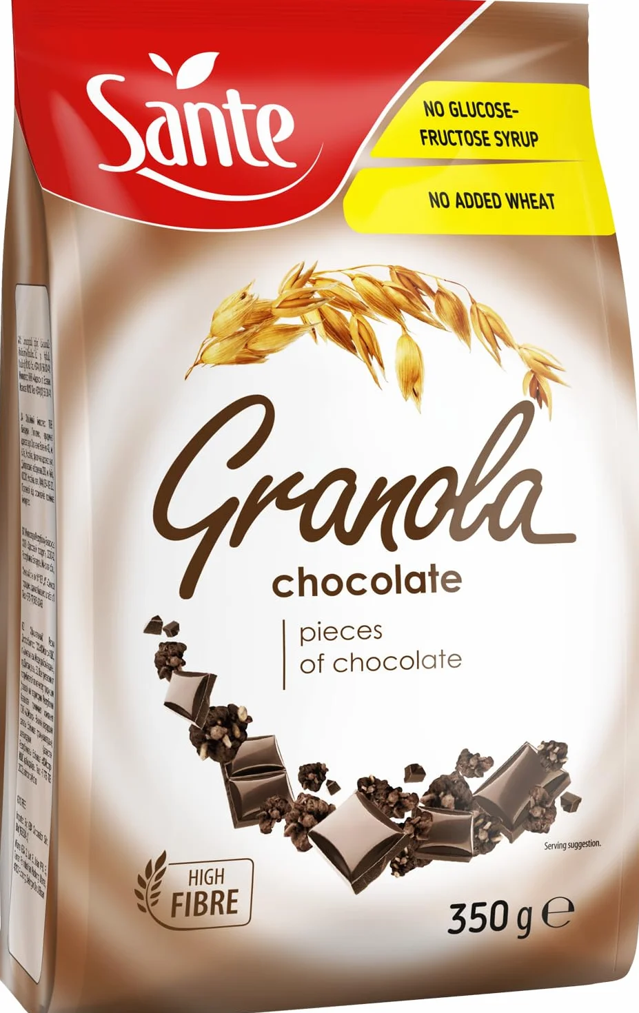 SANTE GRANOLA CZEKOLADOWA 350G MUSLI ZDROWE