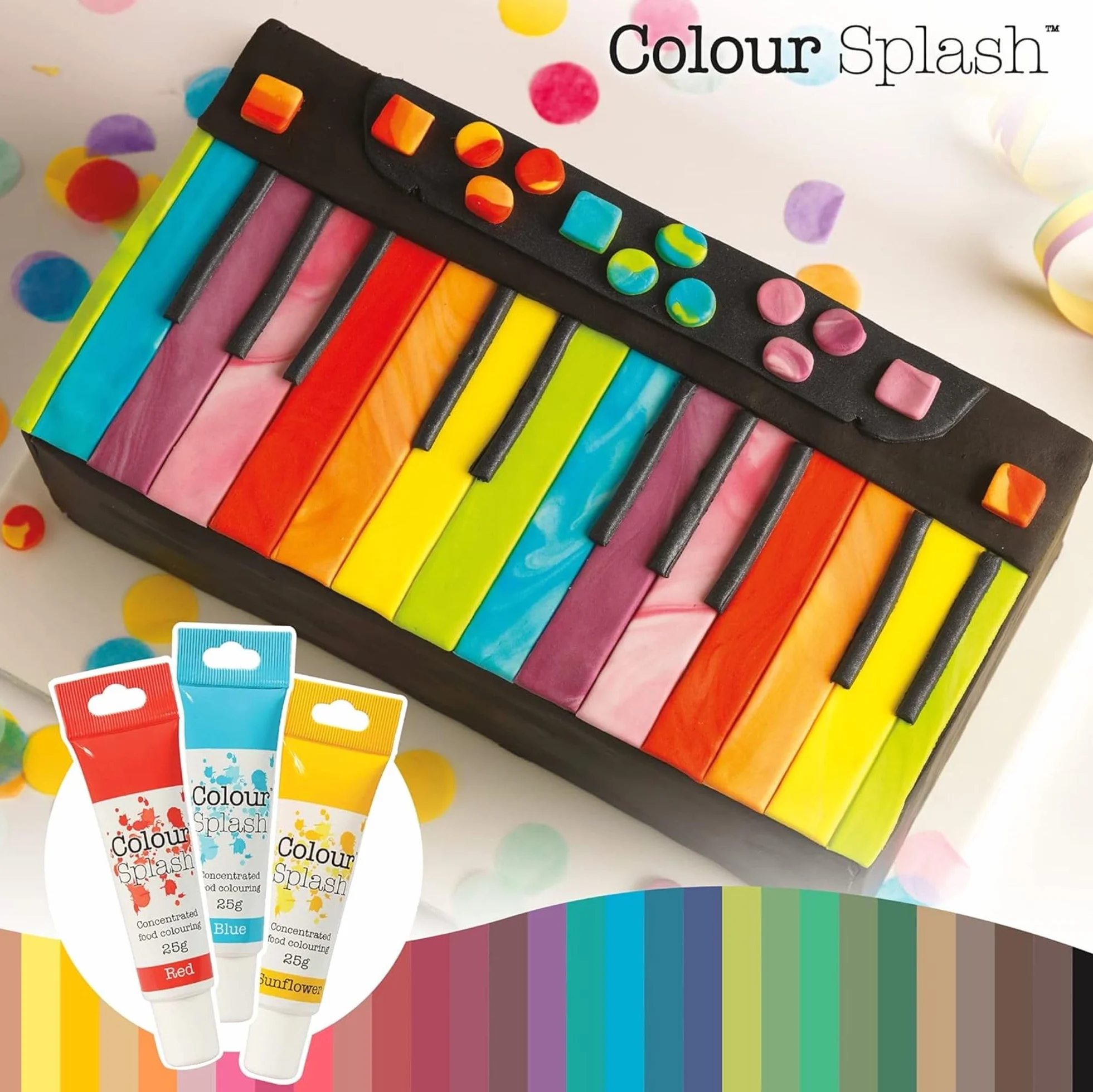 Colour Splash Gel - Sunflower