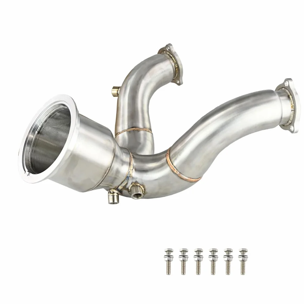 fmic.eu PERFORMANCE Downpipe do Audi S4 S5 B9 3.0 TFSI 2015- OPF sportowy układ wydechowy wydech nierdzewny