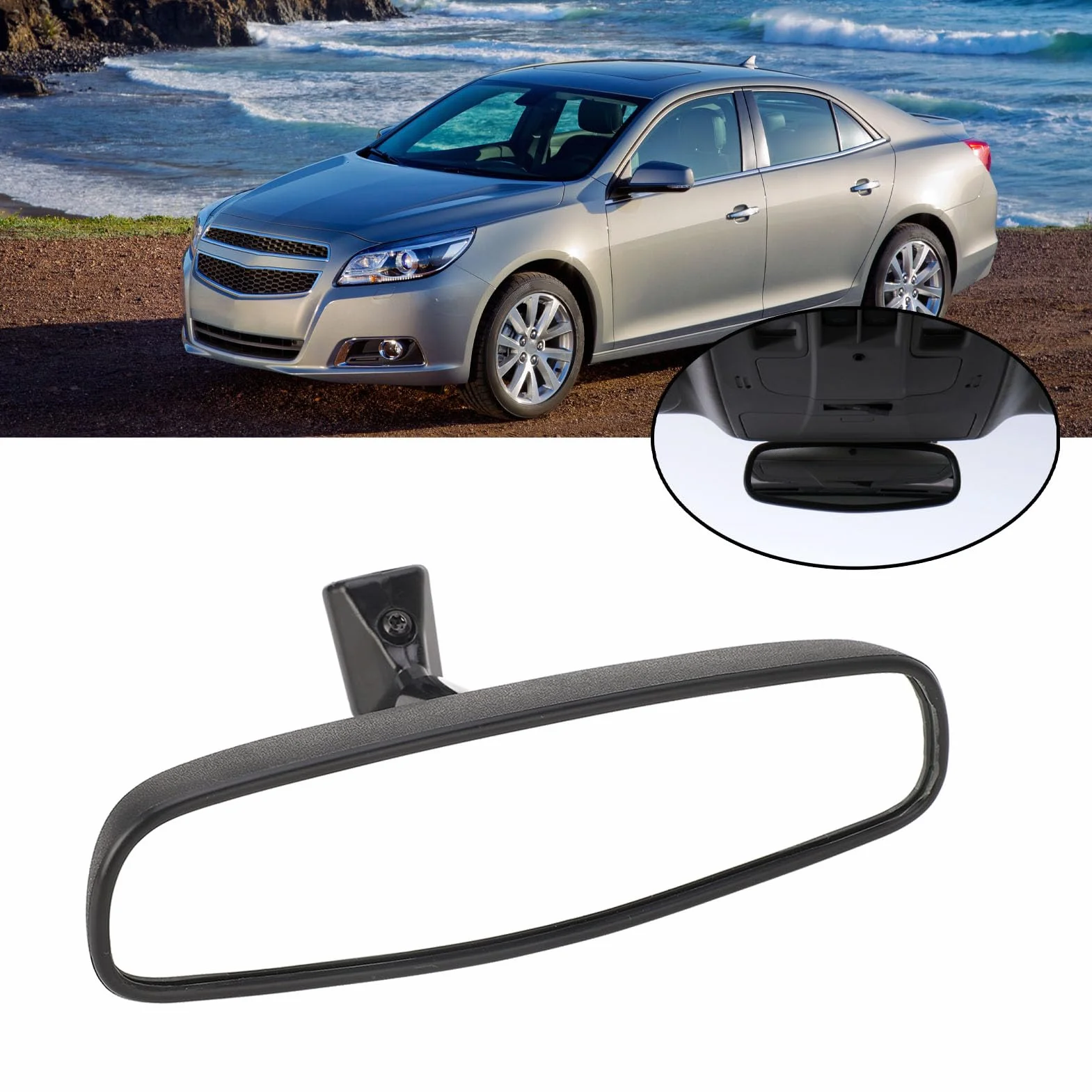 Wewnętrzne Lusterko Wsteczne, 13585947 Lusterko Wsteczne Wnętrza Samochodu dla Blazer Bolt Cruze Impala Malibu Traverse Trax Volt