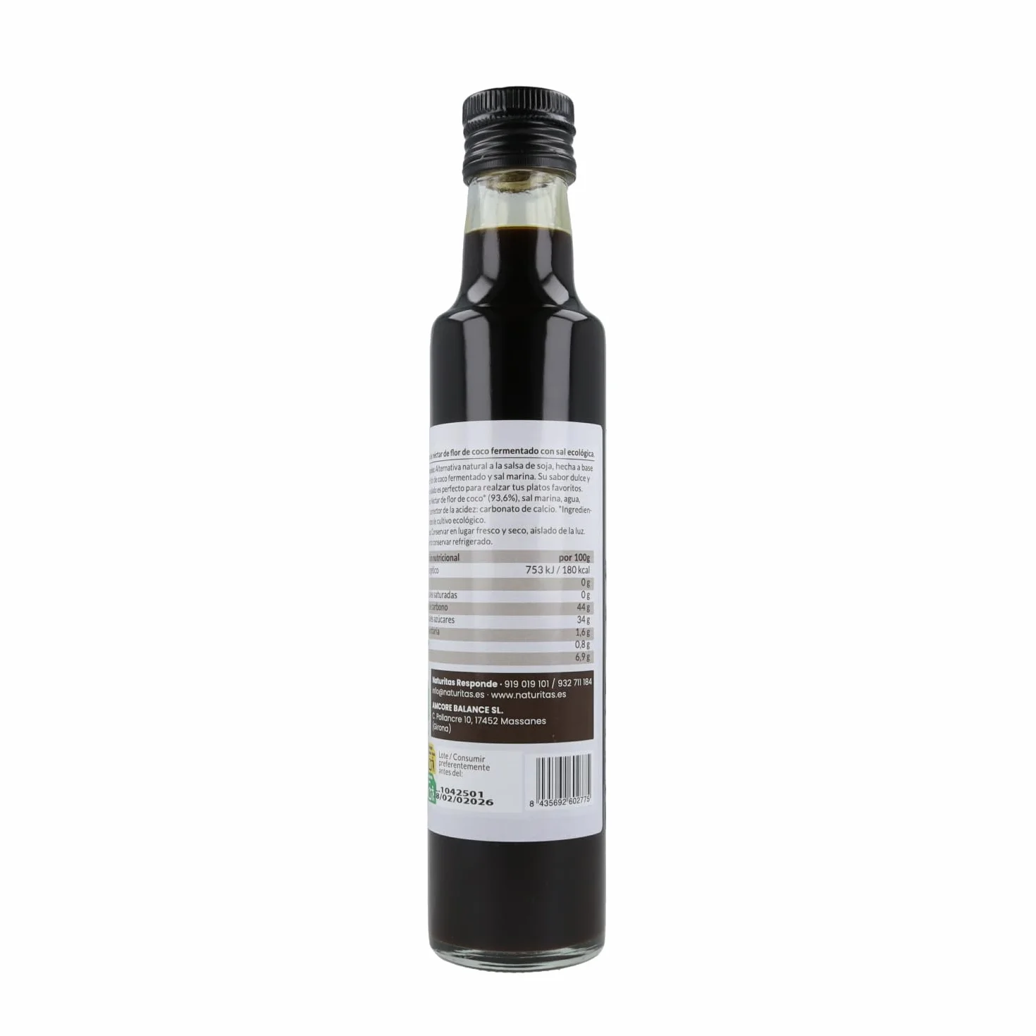 Salsa de coco aminos Bio 250 ml