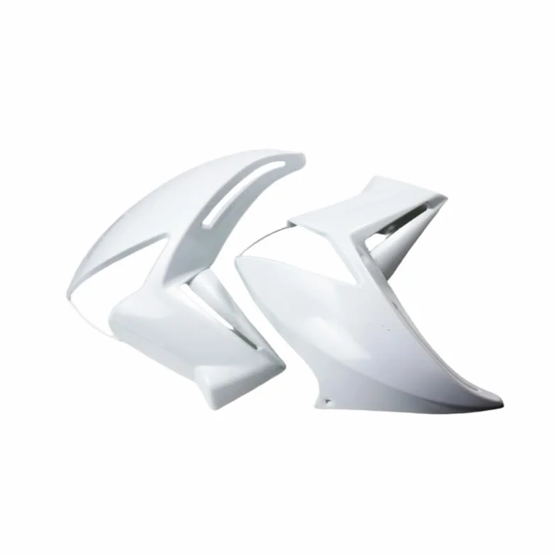 Akcesoria motocyklowe ABS formowany wtryskowo panel boczny osłona chłodnicy owiewka ER6N dla Kawasaki ER-6N ER6N ER6-N 2009 2010 2011