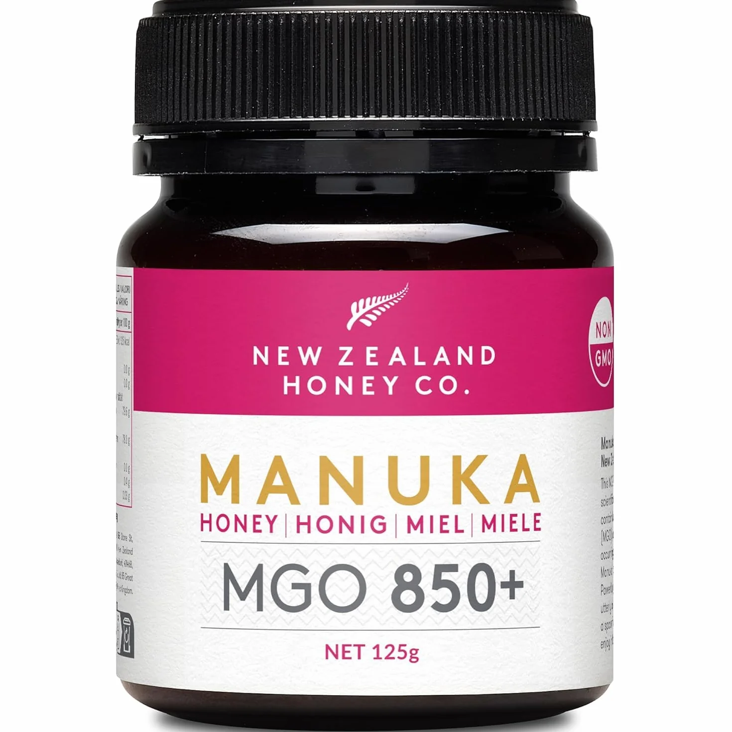 Miód Manuka MGO 850+ 125 g Surowy Nowa Zelandia Certyfikowany