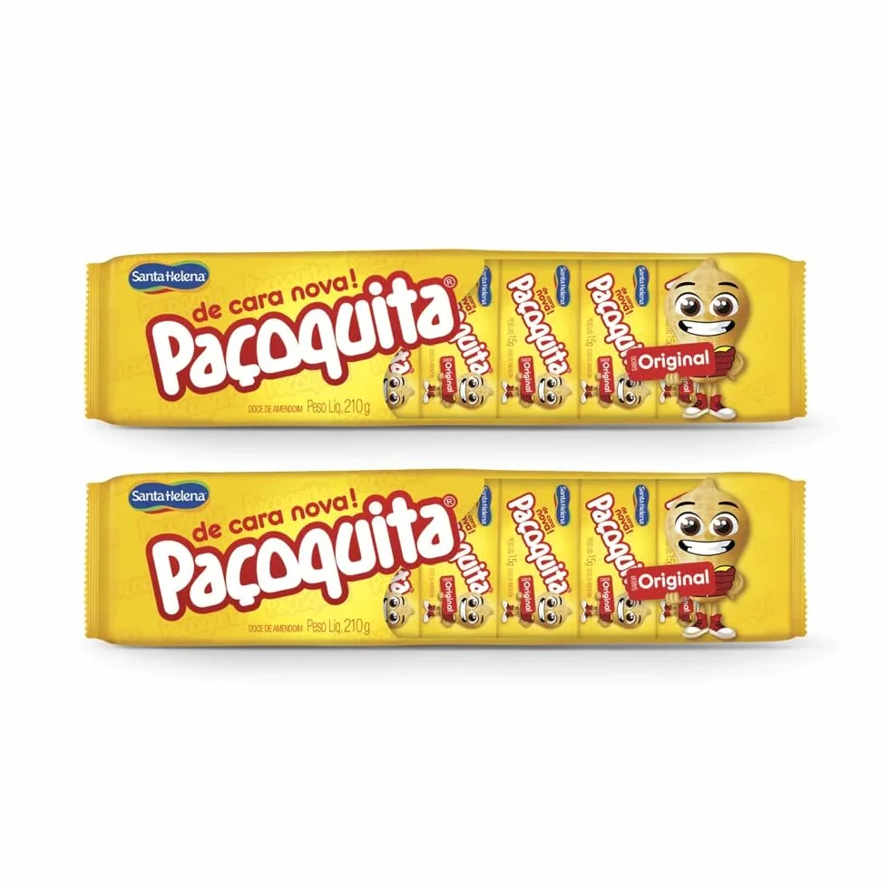 Pack Doce de Amendoim Paçoquita - 2x 210g