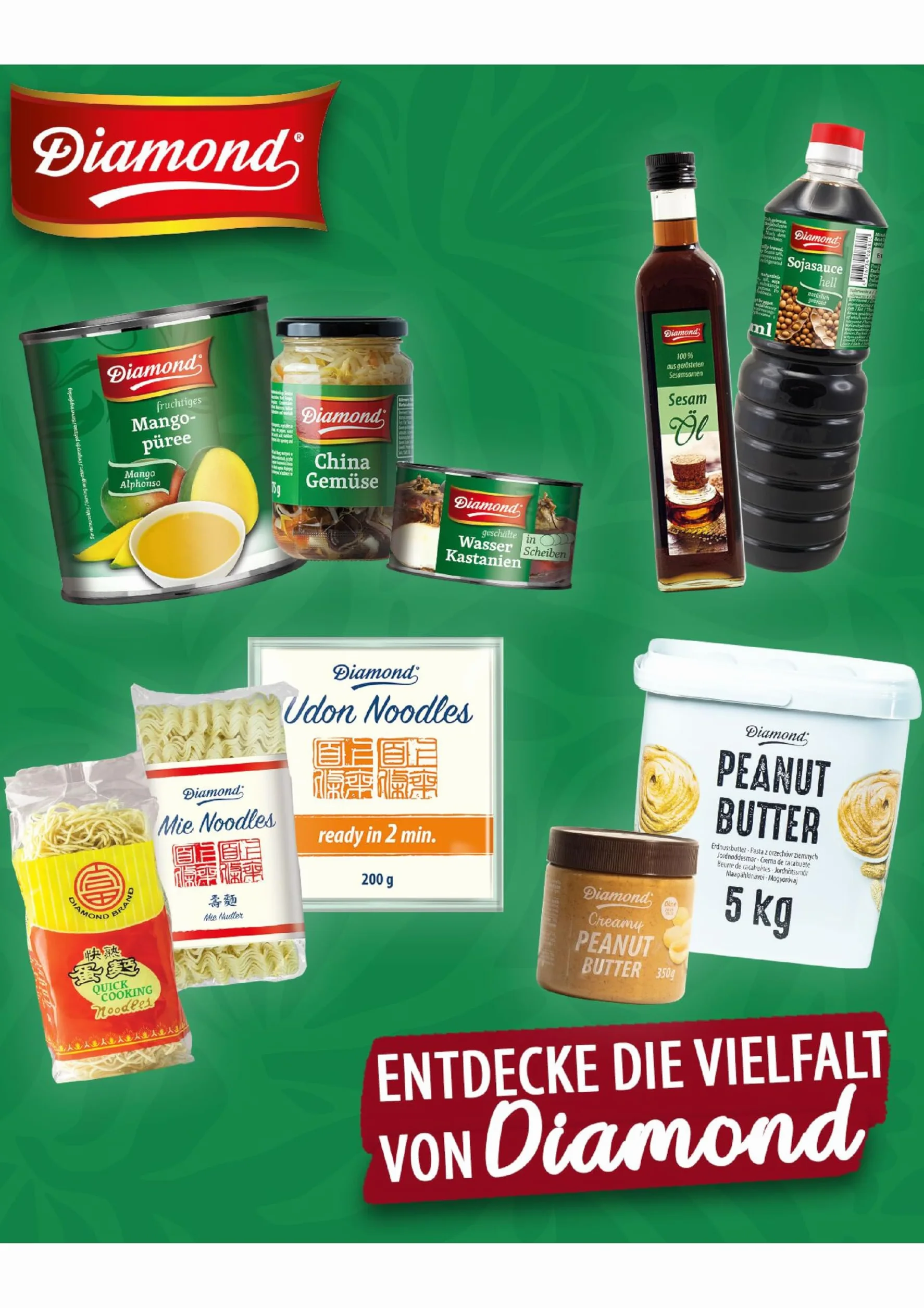 Diamond Quick Cooking makaron, bez jajek (1 x opakowanie 500 g)